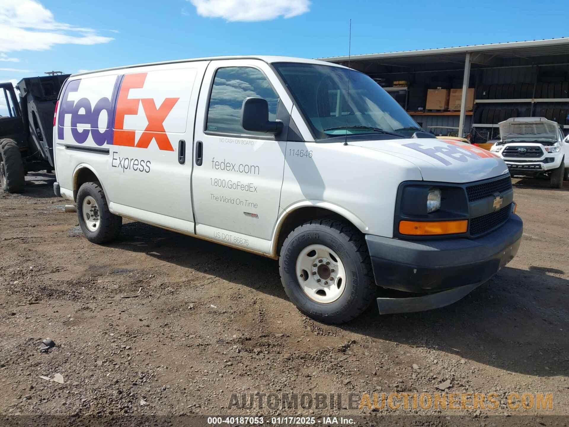 1GCWGAF12H1309132 CHEVROLET EXPRESS 2500 2017