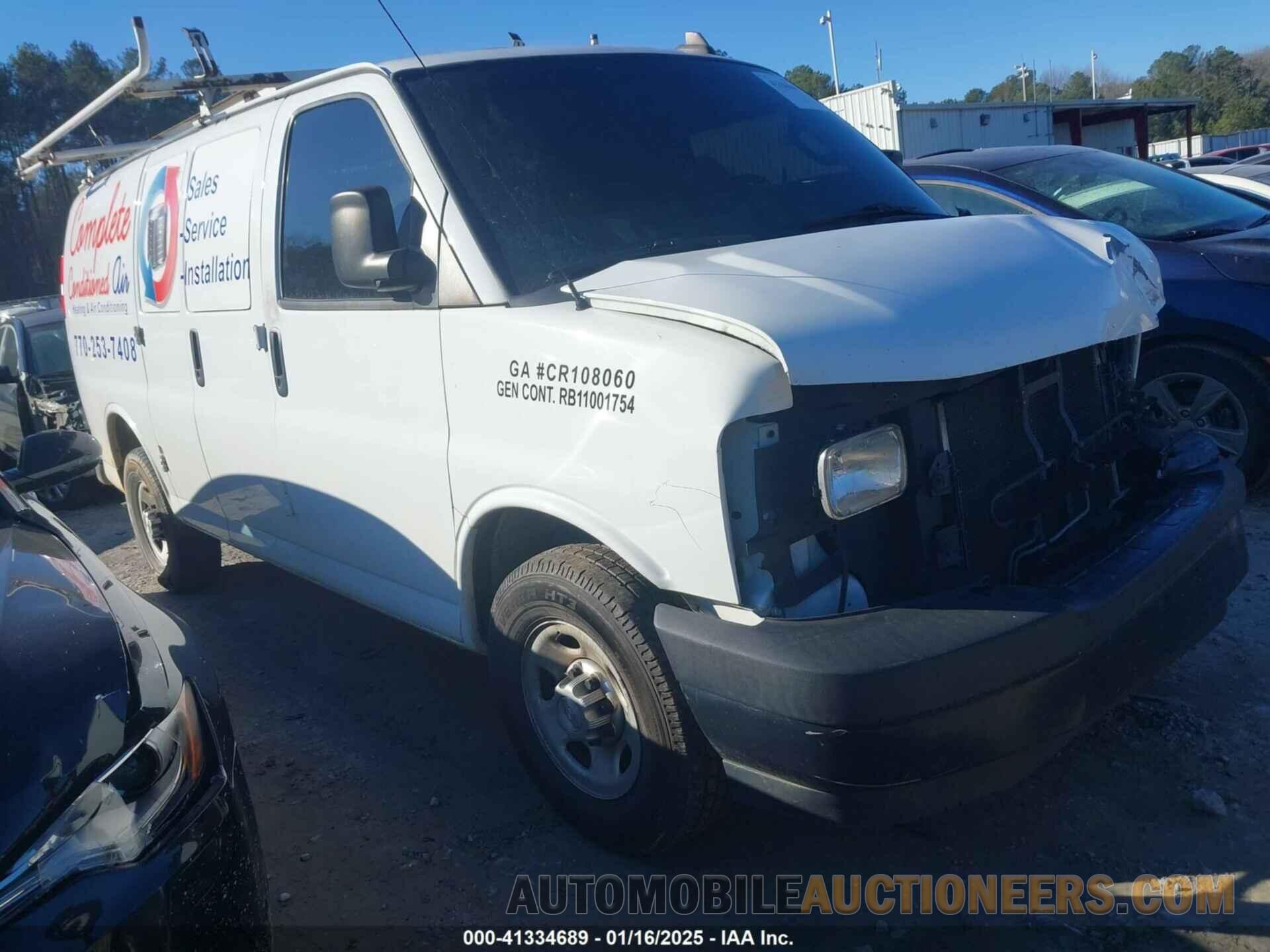 1GCWGAFF7H1137885 CHEVROLET EXPRESS 2500 2017