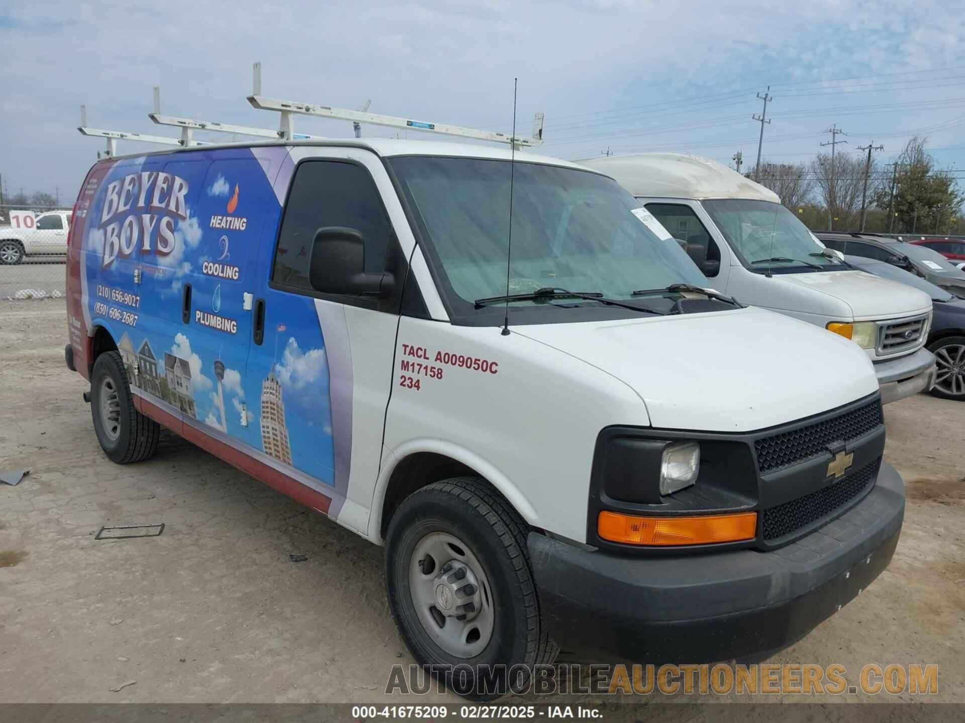 1GCWGAFF9G1327301 CHEVROLET EXPRESS 2500 2016