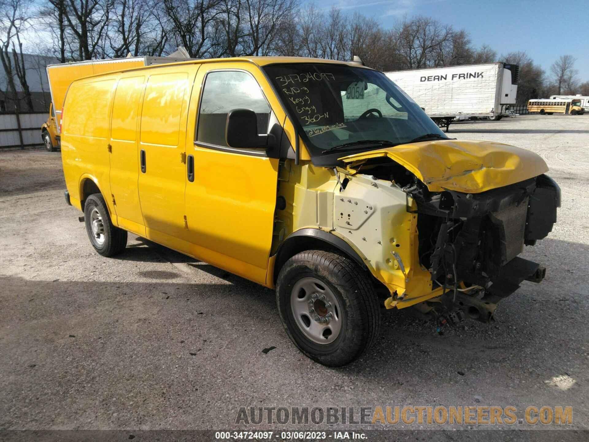 1GCWGAFP1K1335491 CHEVROLET EXPRESS CARGO VAN 2019