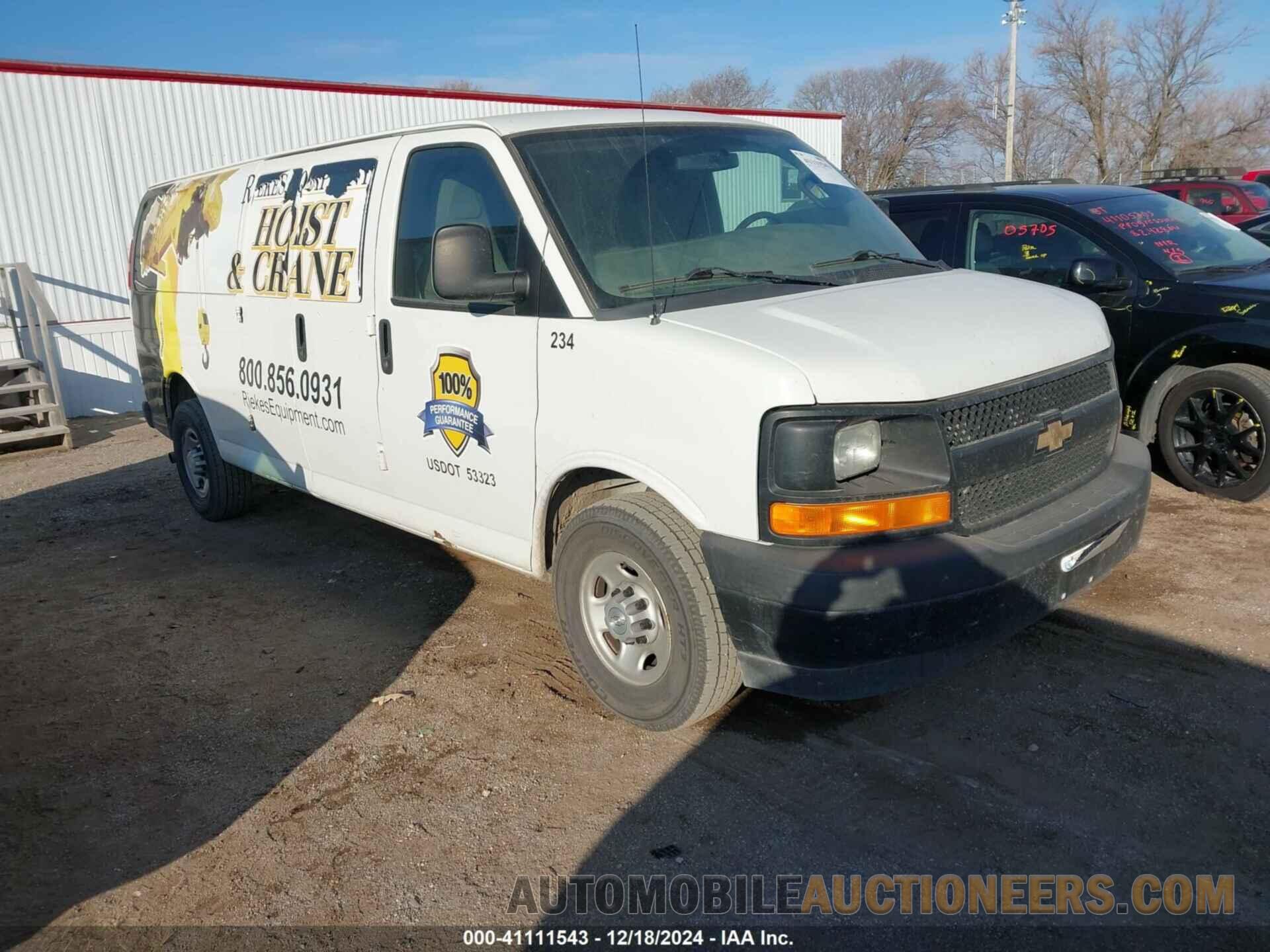 1GCWGBFG1H1165034 CHEVROLET EXPRESS 2500 2017