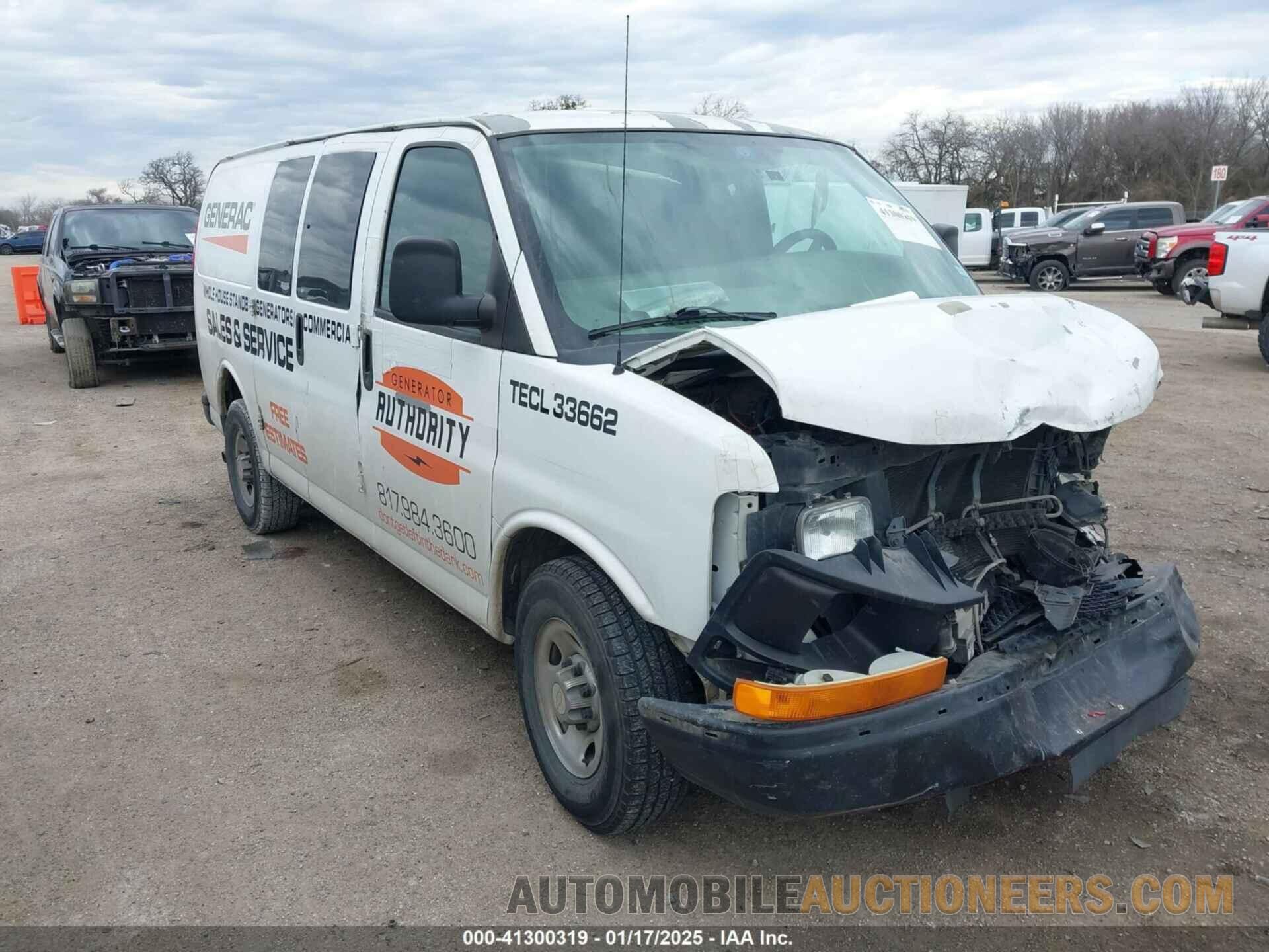 1GCWGFBA4B1161348 CHEVROLET EXPRESS 2500 2011