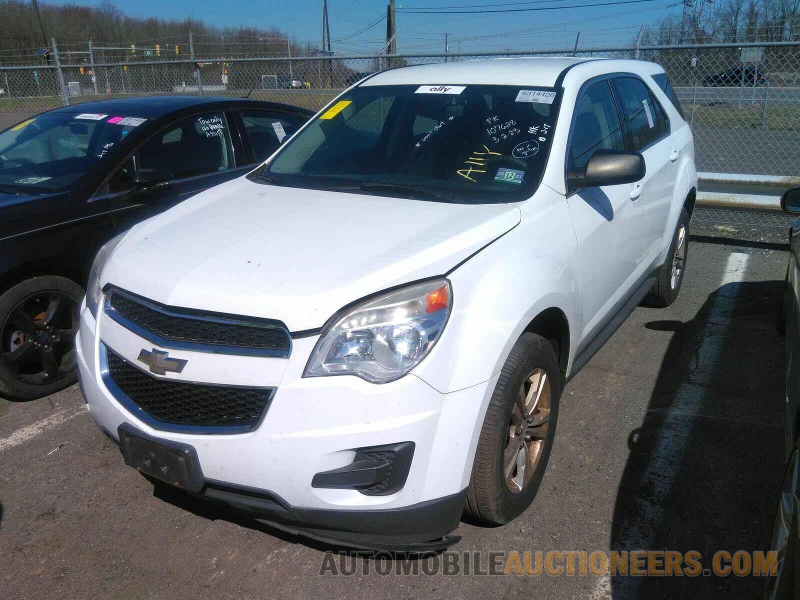 1GNALAEKXFZ107628 Chevrolet Equinox 2015