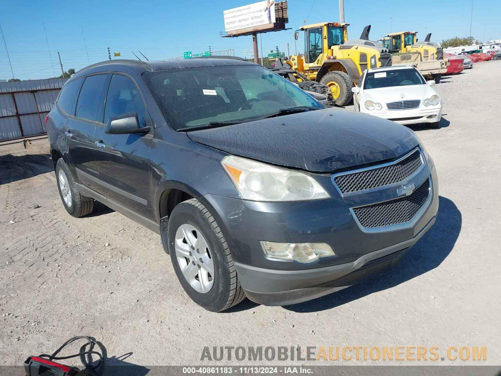 1GNKRFED0CJ335052 CHEVROLET TRAVERSE 2012