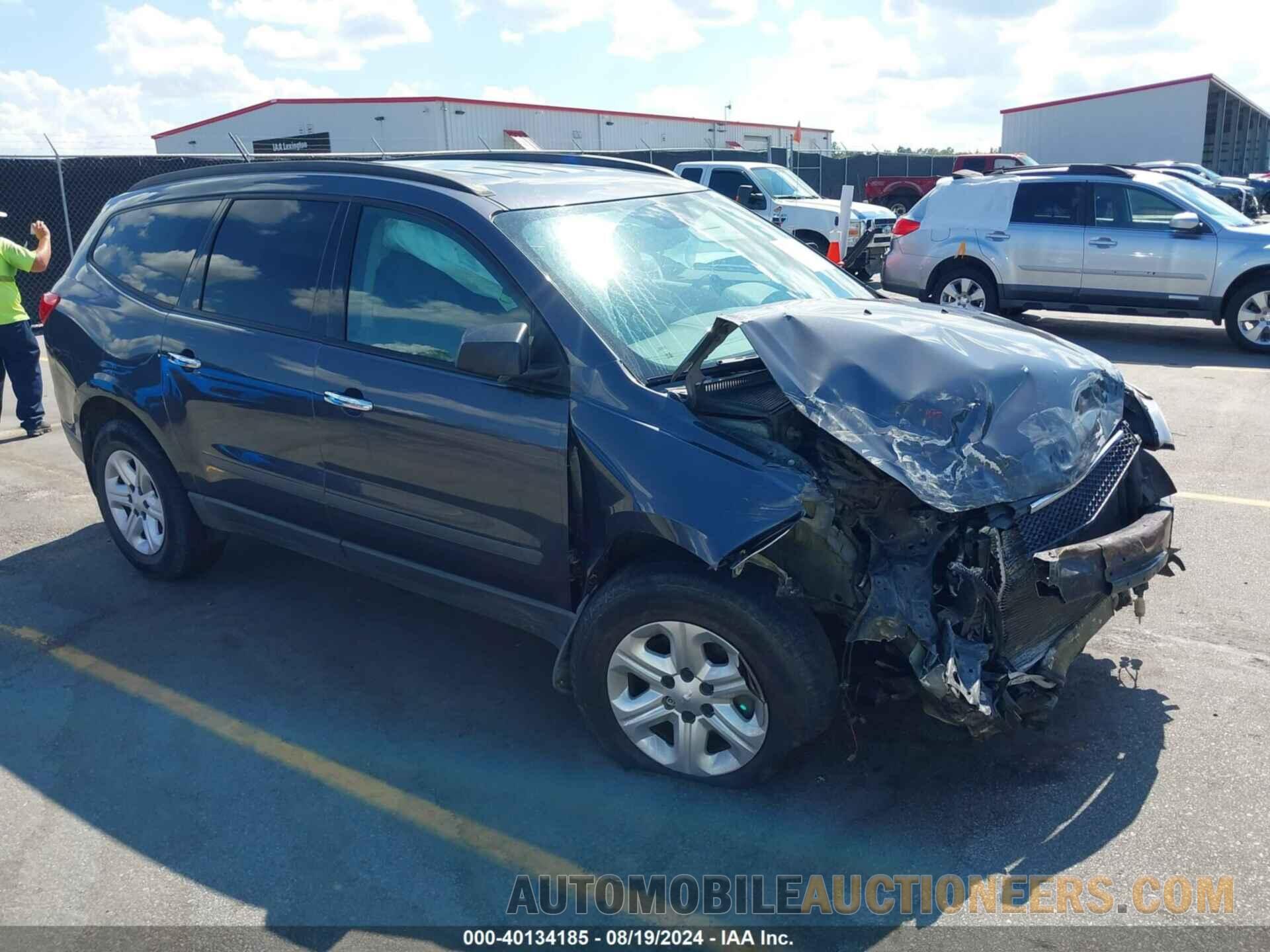 1GNKRFED1CJ424032 CHEVROLET TRAVERSE 2012