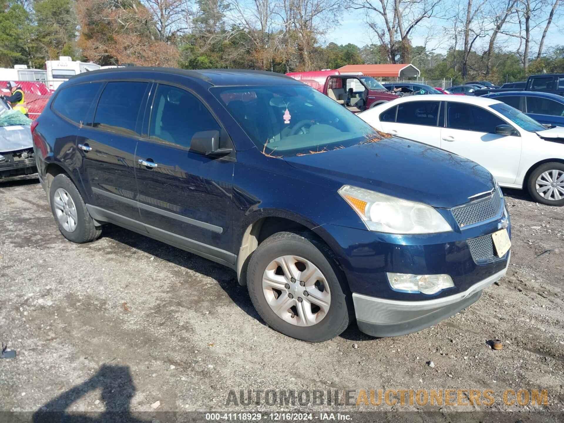 1GNKRFED4CJ187200 CHEVROLET TRAVERSE 2012