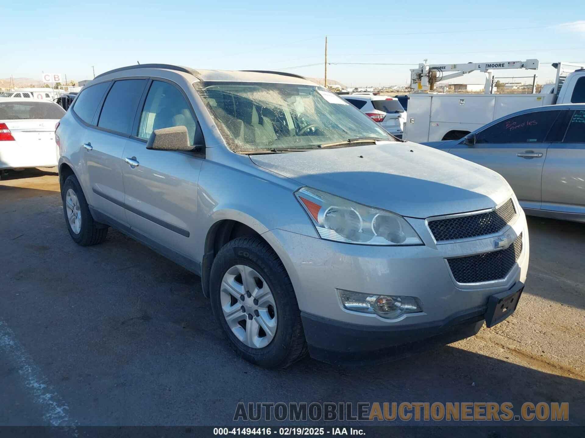 1GNKRFED4CJ395481 CHEVROLET TRAVERSE 2012