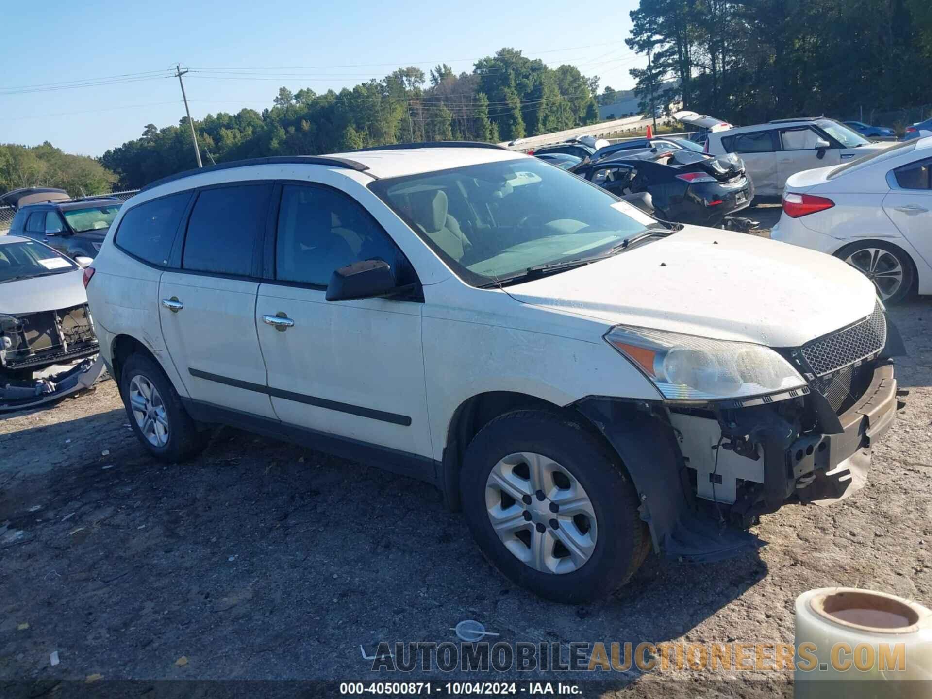 1GNKRFED5CJ178330 CHEVROLET TRAVERSE 2012