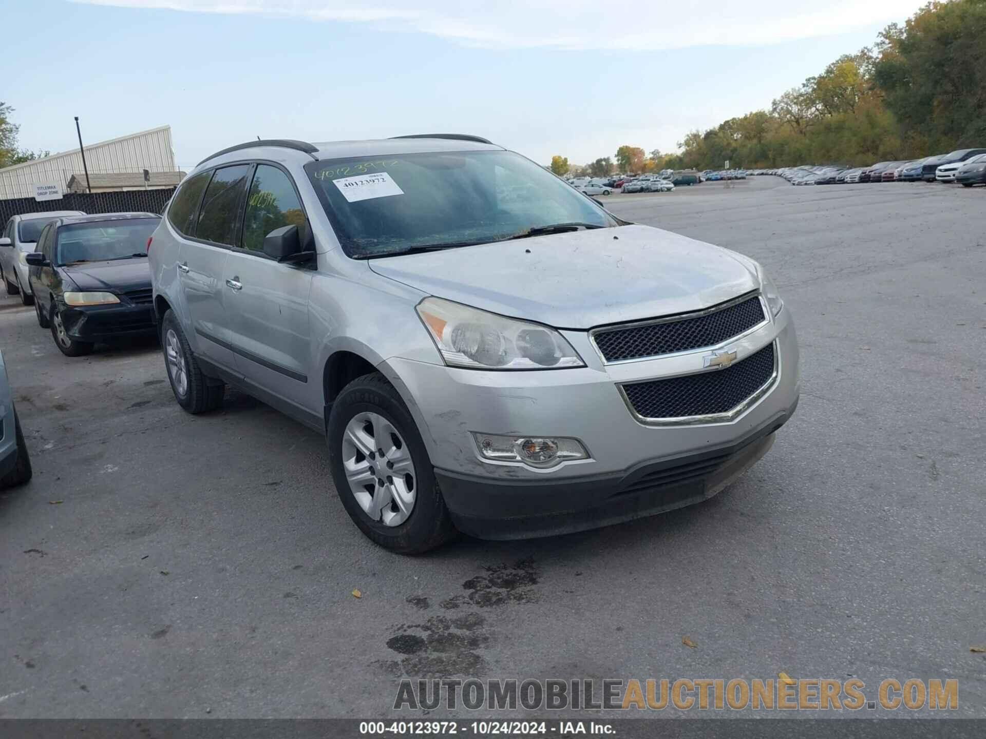 1GNKRFED7CJ227348 CHEVROLET TRAVERSE 2012