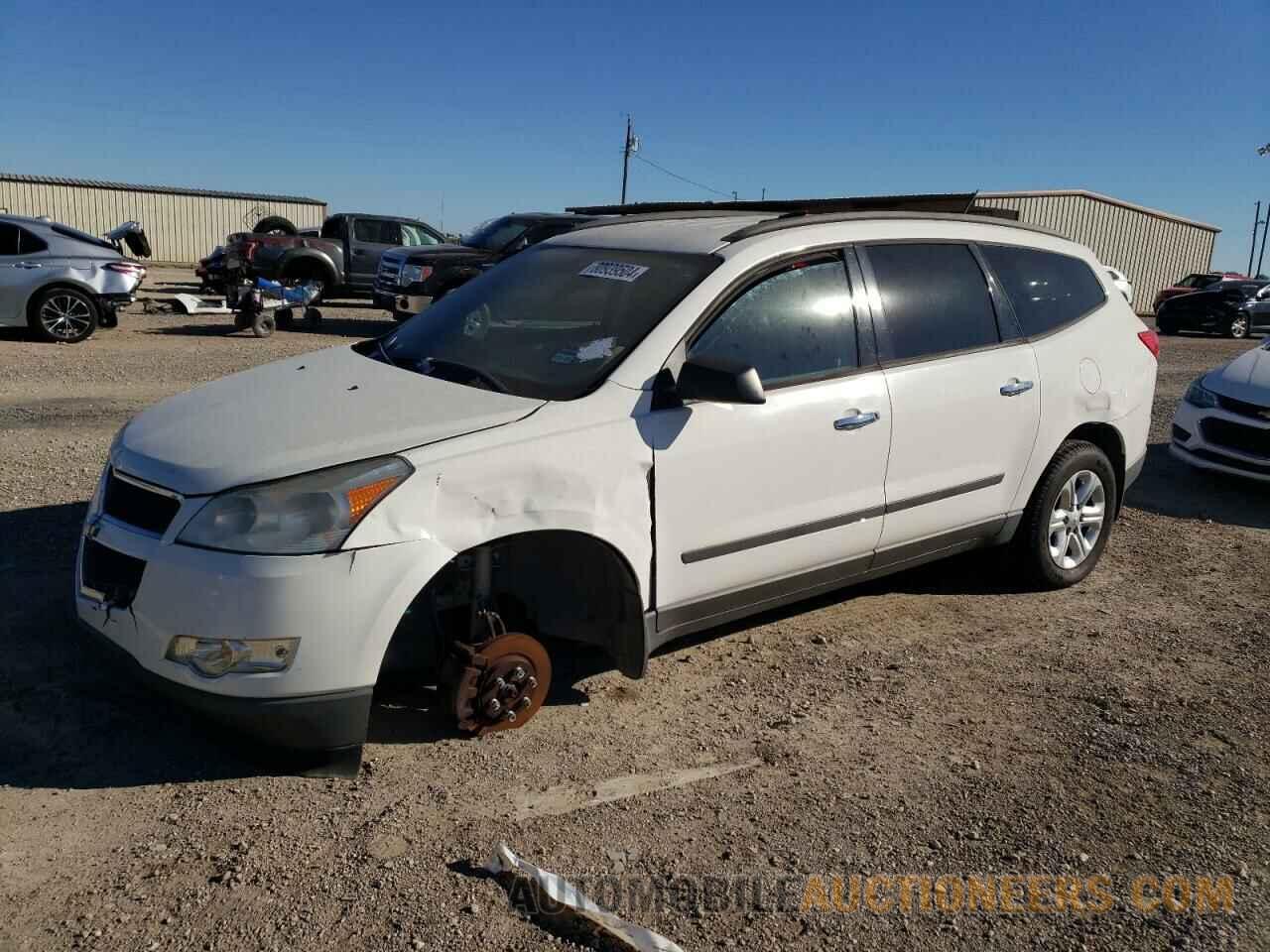 1GNKRFED7CJ373863 CHEVROLET TRAVERSE 2012