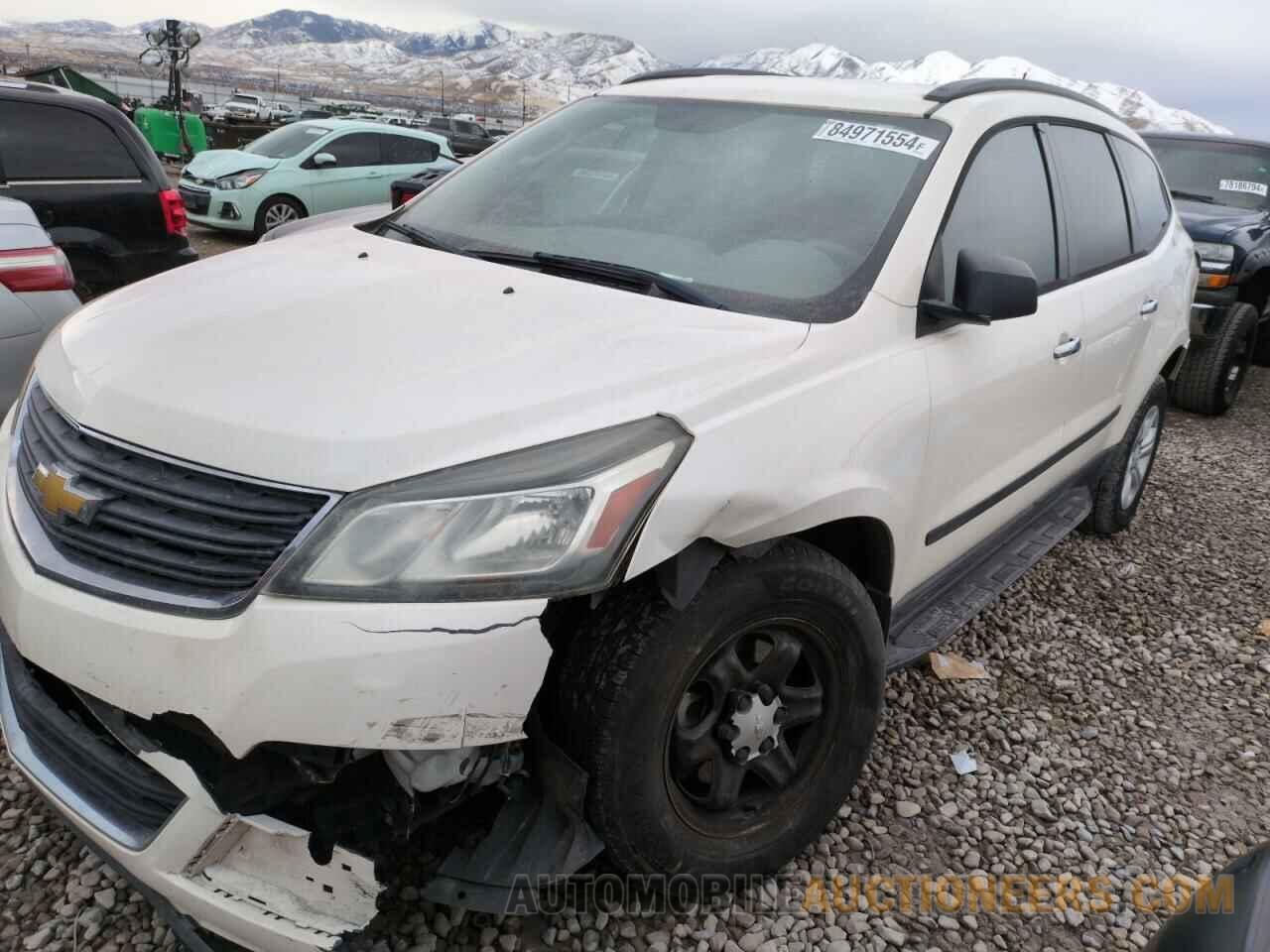 1GNKRFED7FJ283858 CHEVROLET TRAVERSE 2015