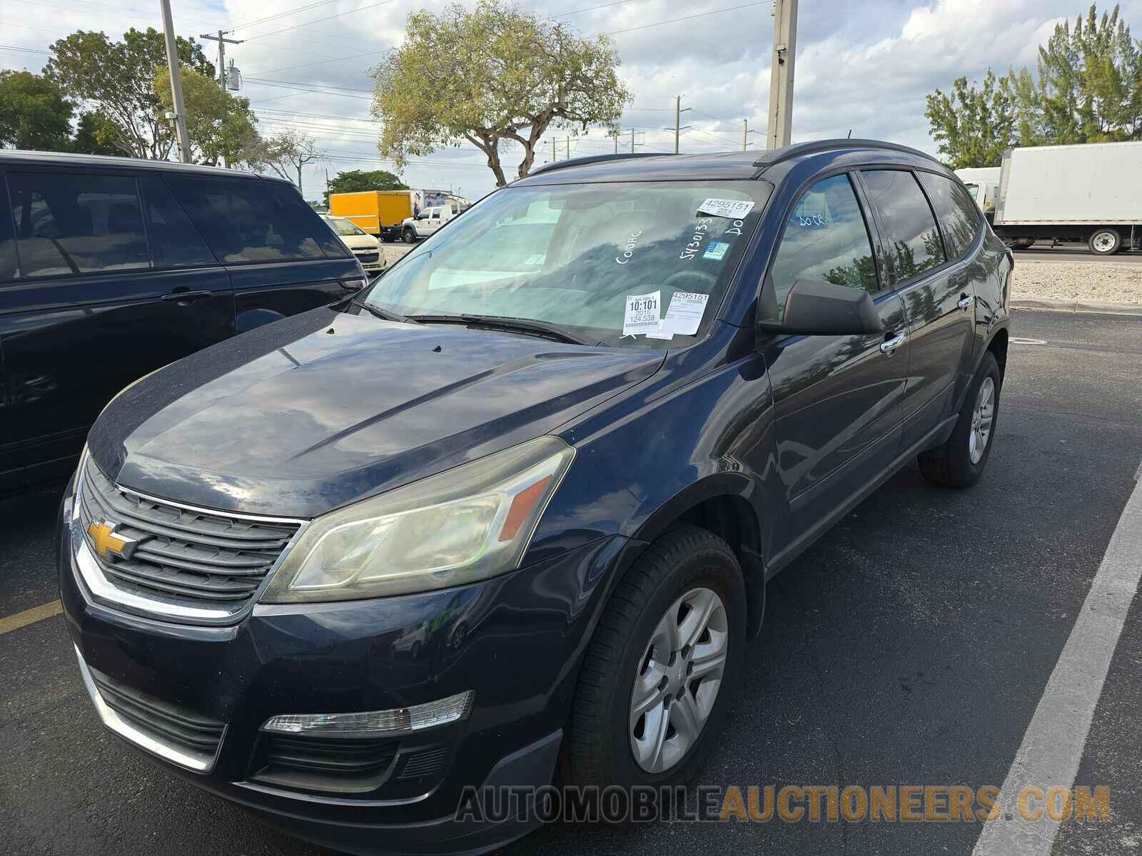 1GNKRFED7FJ308824 Chevrolet Traverse LS 2015