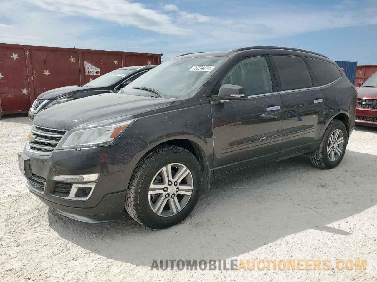 1GNKRHKDXFJ137082 CHEVROLET TRAVERSE 2015