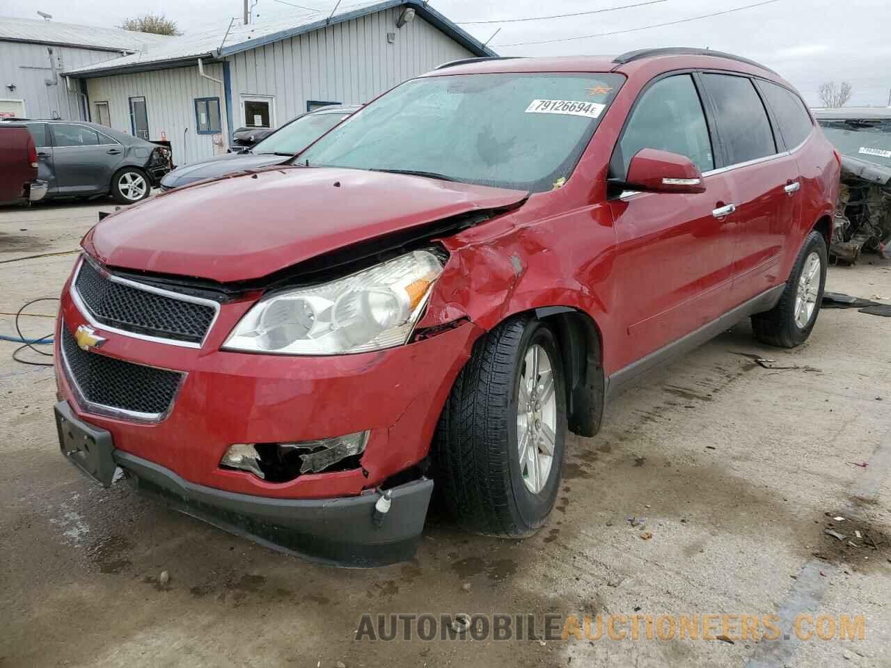 1GNKRJED7CJ246999 CHEVROLET TRAVERSE 2012