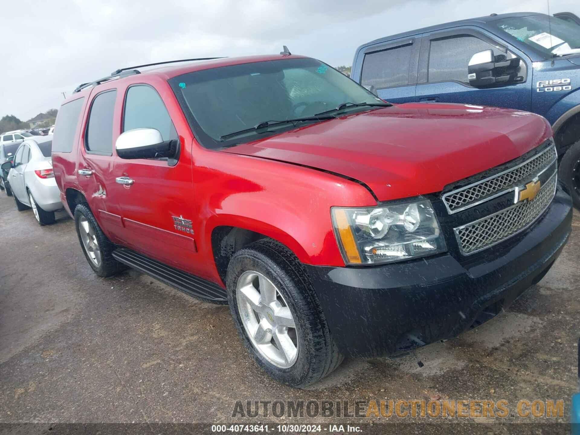 1GNSCAE05DR376572 CHEVROLET TAHOE 2013