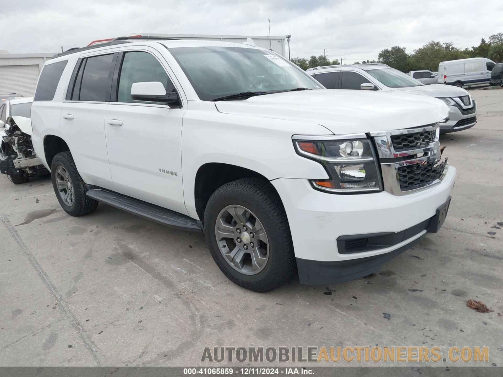 1GNSCAEC1JR266544 CHEVROLET TAHOE 2018