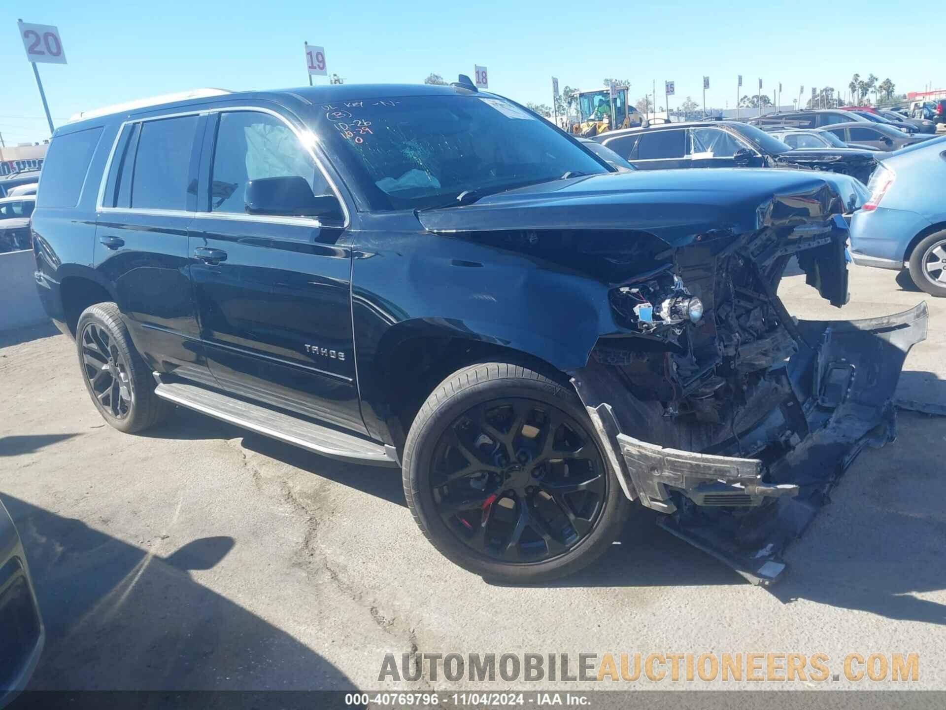 1GNSCAKC1JR120438 CHEVROLET TAHOE 2018