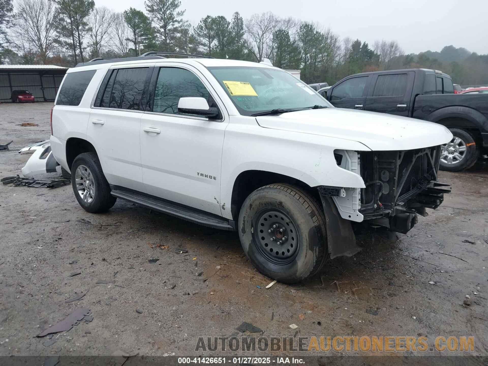 1GNSCAKC3HR265961 CHEVROLET TAHOE 2017