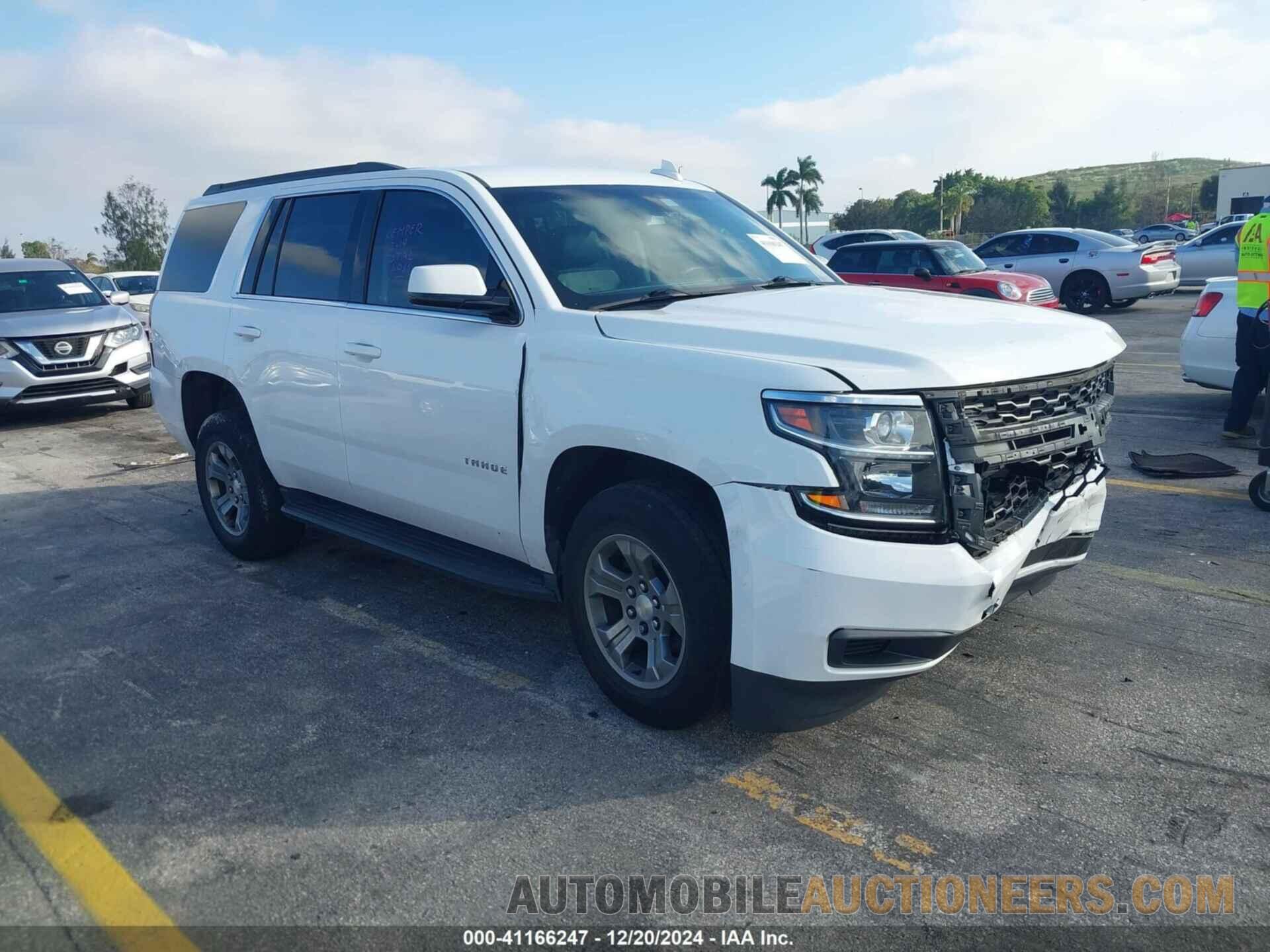 1GNSCAKC5LR105525 CHEVROLET TAHOE 2020