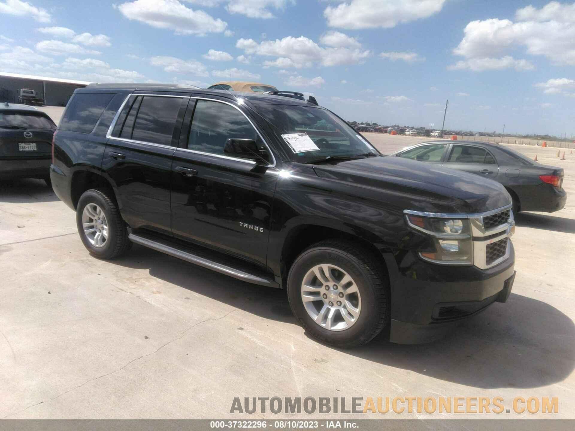 1GNSCAKC6JR266818 CHEVROLET TAHOE 2018