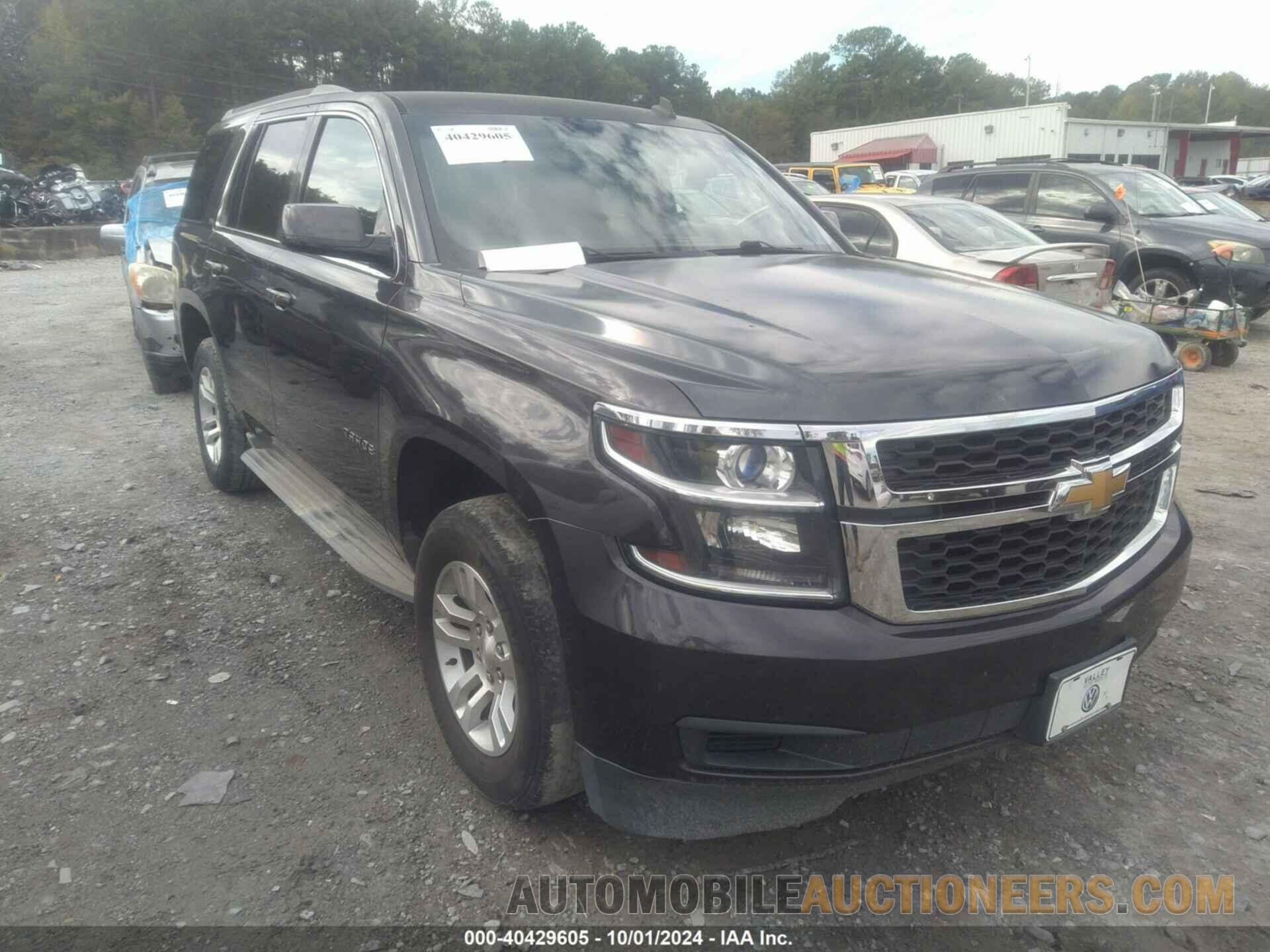 1GNSCAKC7FR132813 CHEVROLET TAHOE 2015