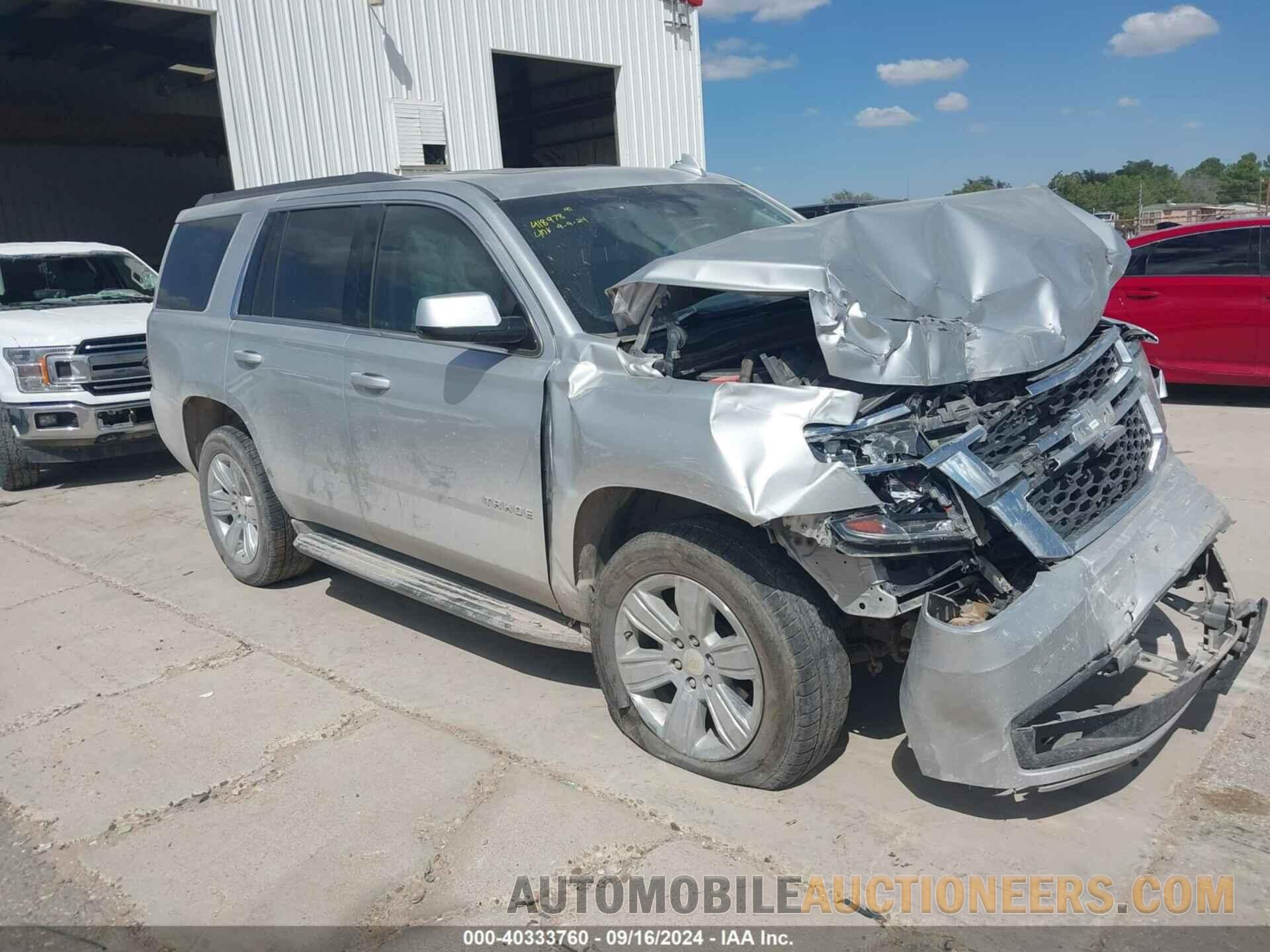 1GNSCBKC2JR111429 CHEVROLET TAHOE 2018