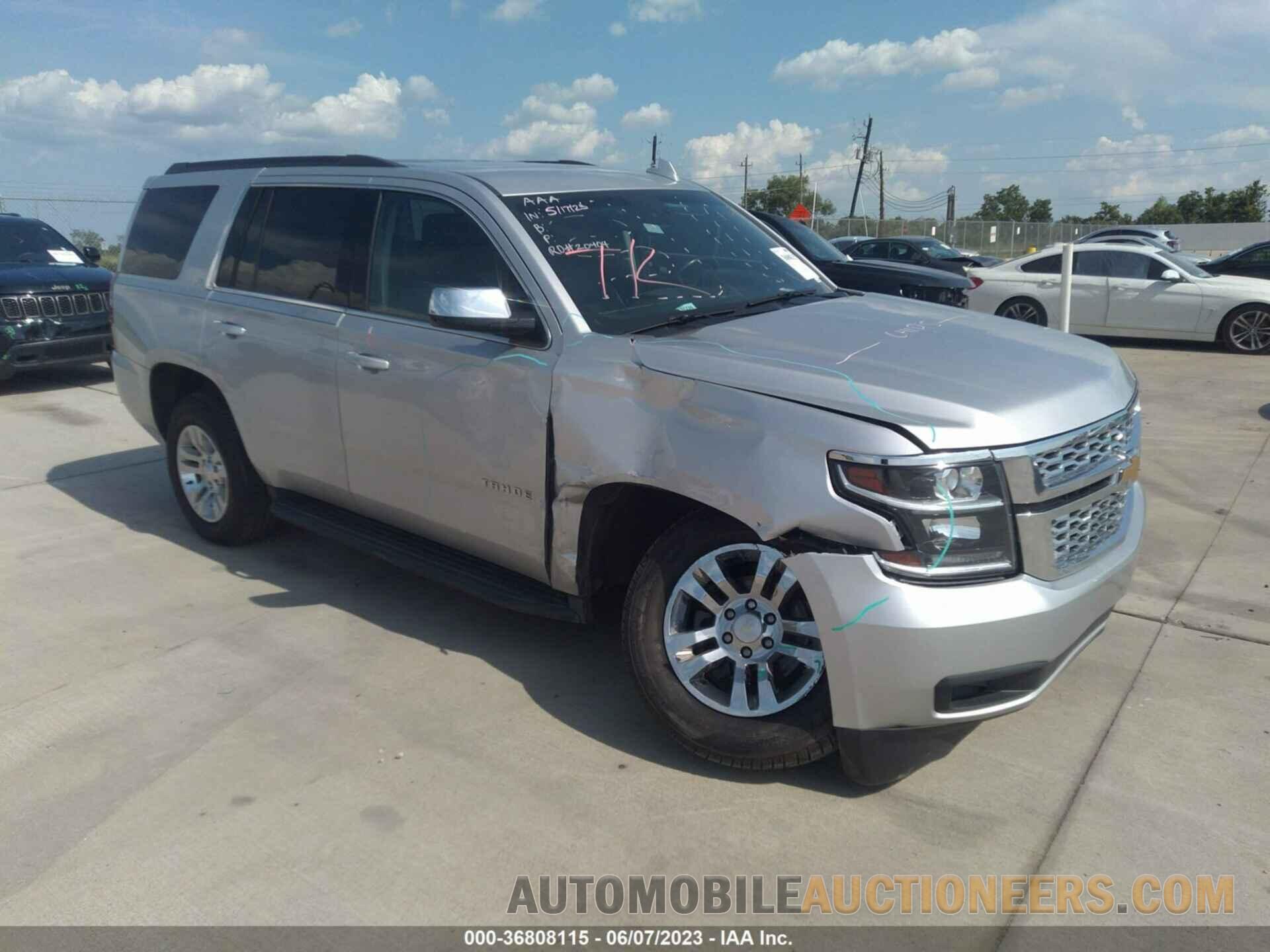 1GNSCBKCXKR185831 CHEVROLET TAHOE 2019