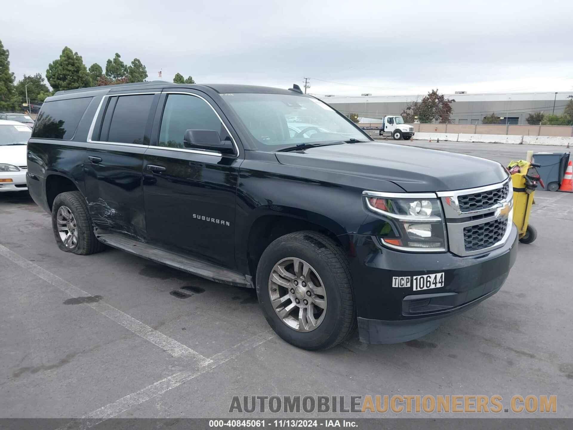 1GNSCJKC3FR614582 CHEVROLET SUBURBAN 1500 2015