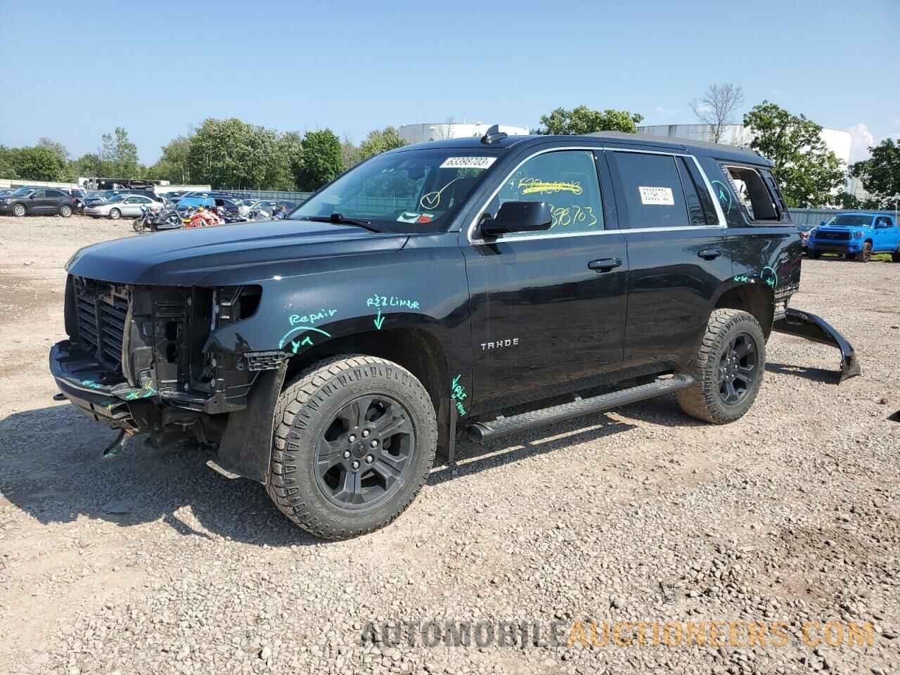 1GNSKAKC2KR299593 CHEVROLET TAHOE 2019