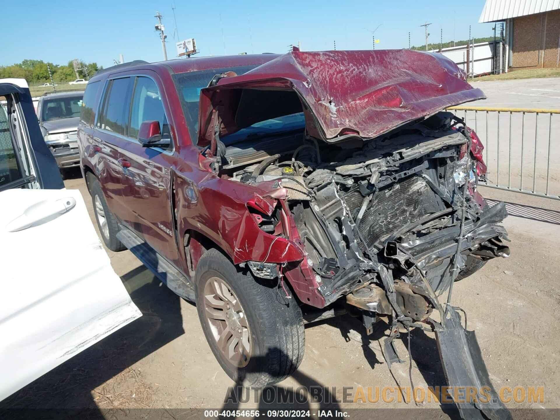 1GNSKBKC4GR445229 CHEVROLET TAHOE 2016