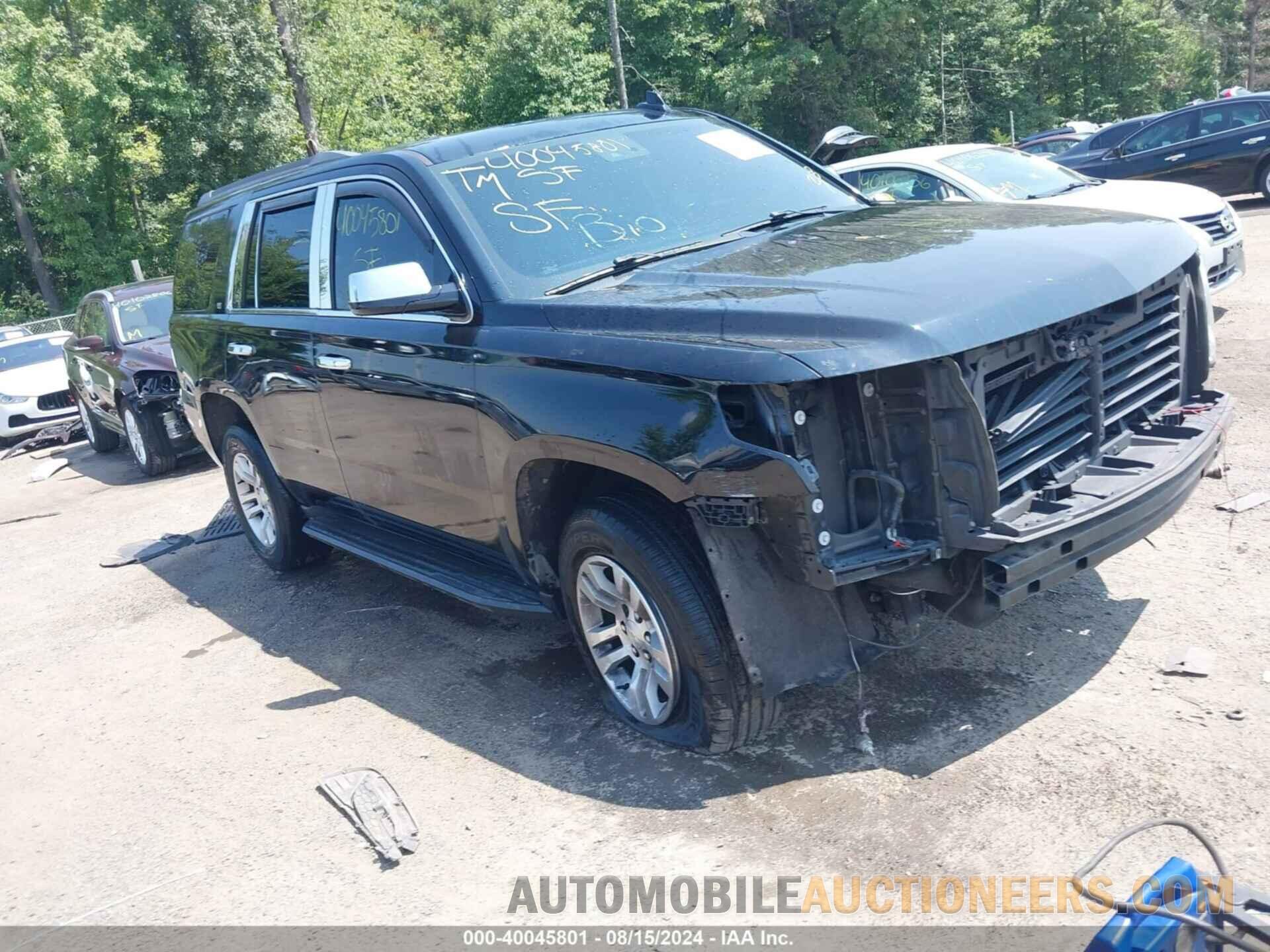 1GNSKBKC5JR185639 CHEVROLET TAHOE 2018