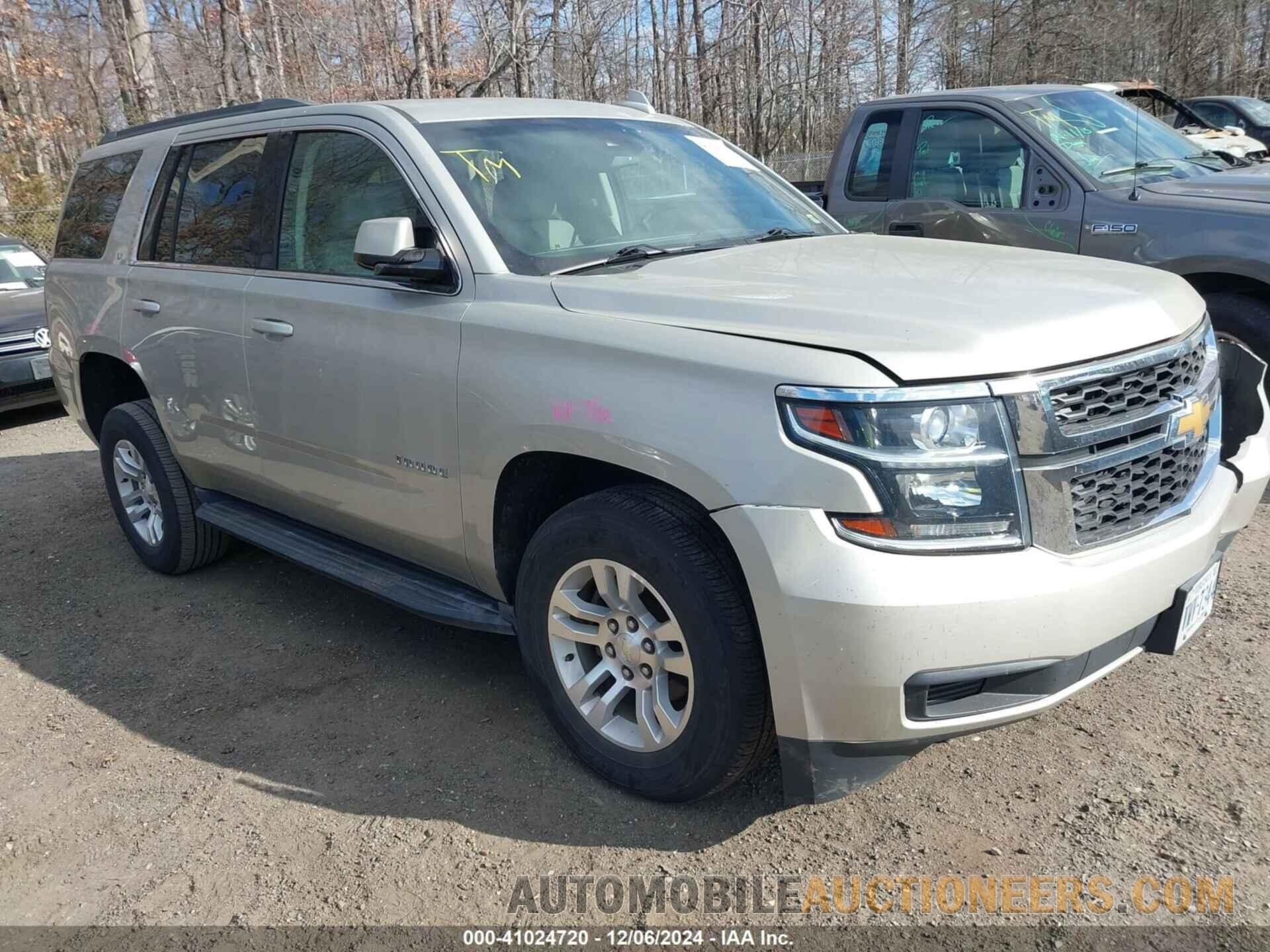 1GNSKBKCXGR410968 CHEVROLET TAHOE 2016