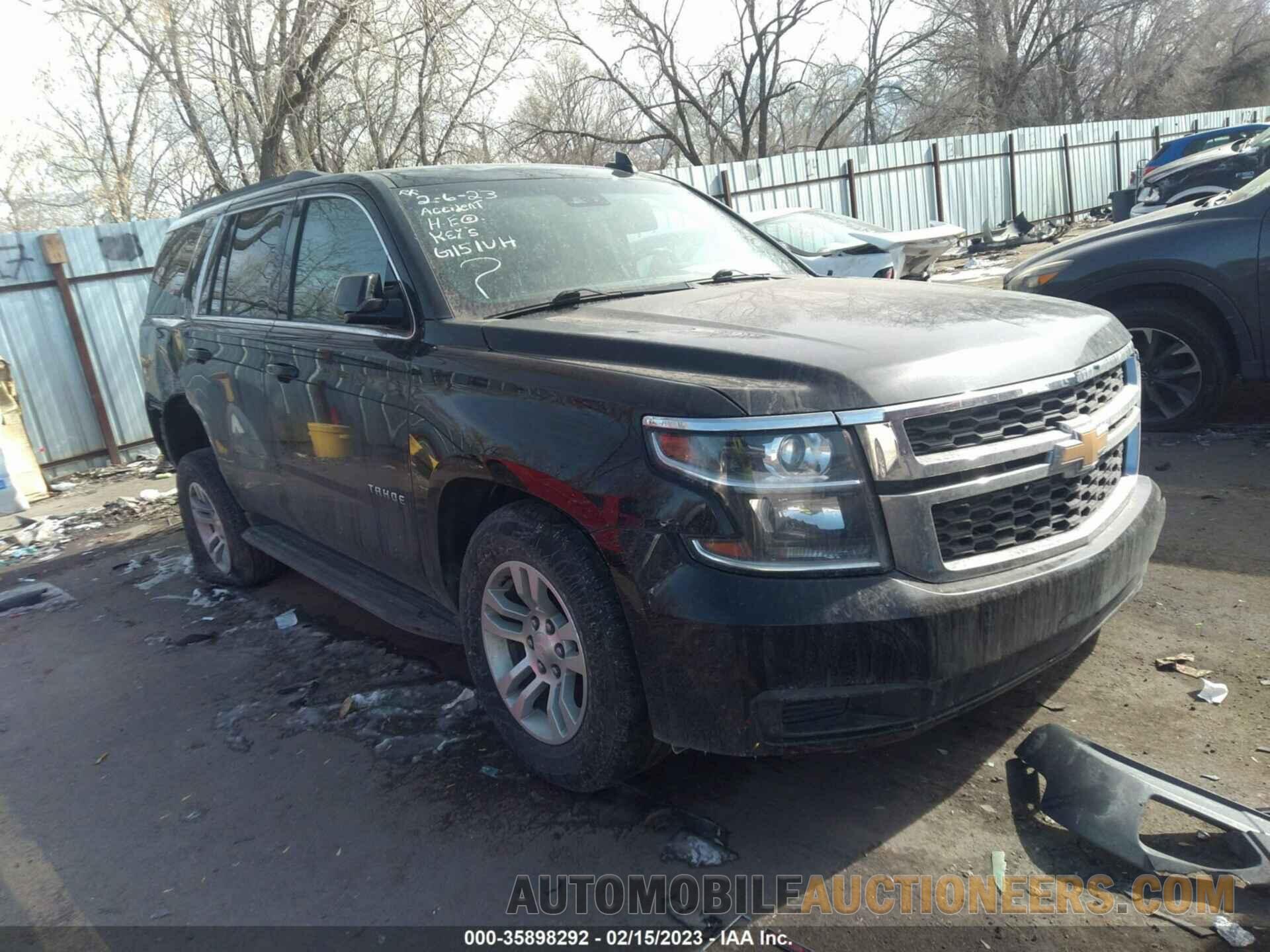 1GNSKBKCXKR364079 CHEVROLET TAHOE 2019