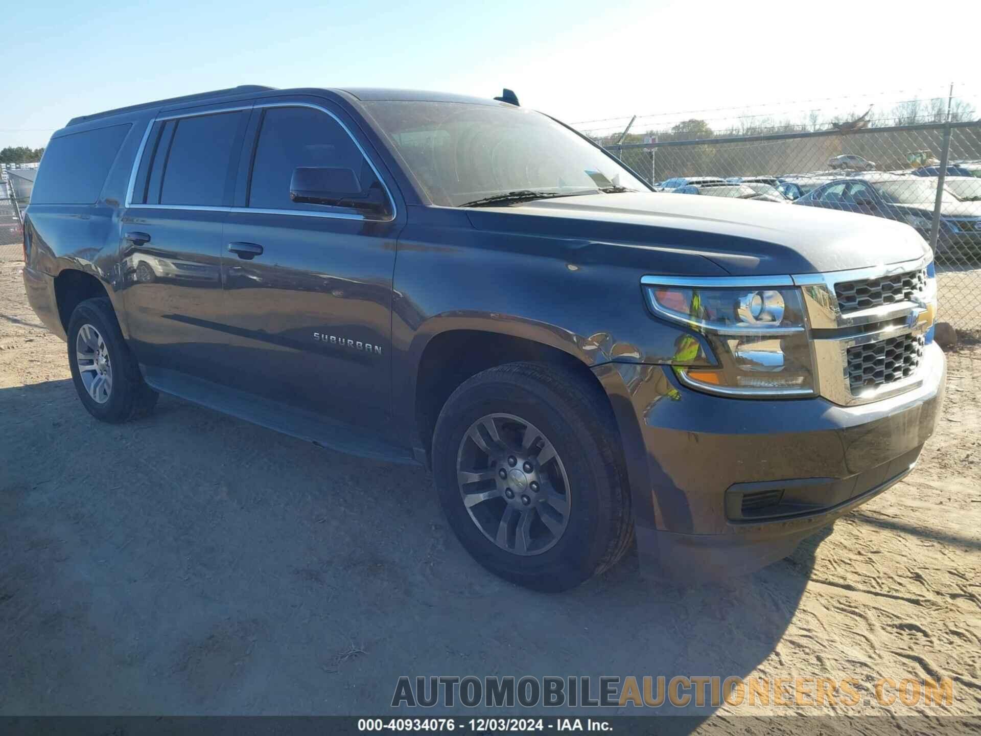 1GNSKGKC6HR338312 CHEVROLET SUBURBAN 2017