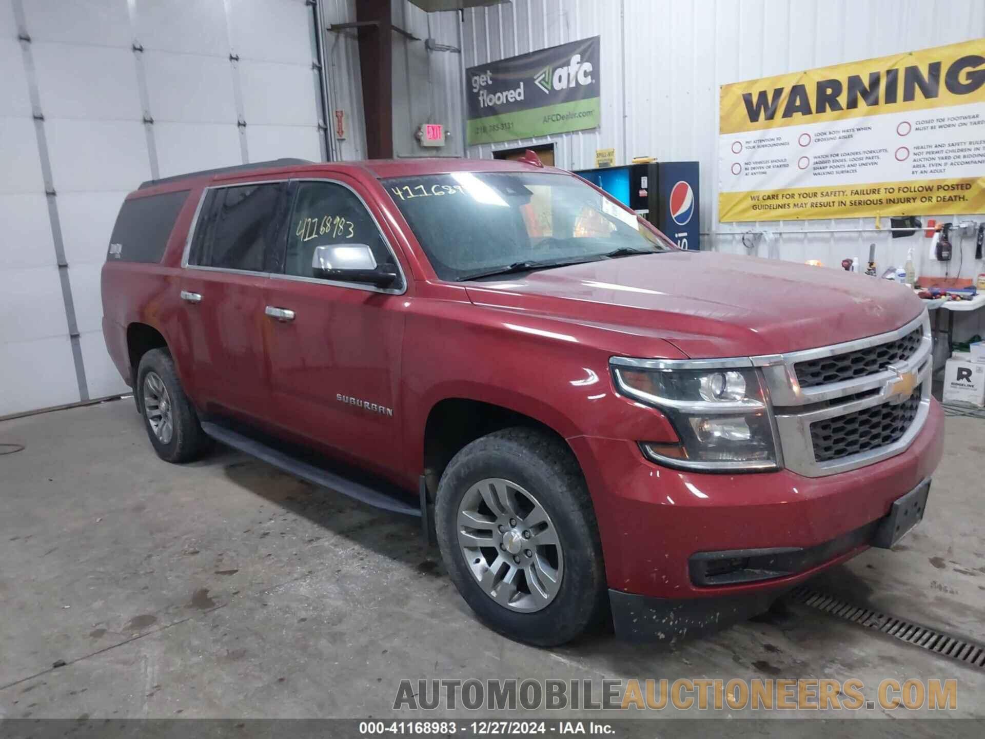 1GNSKJKC8FR508485 CHEVROLET SUBURBAN 1500 2015