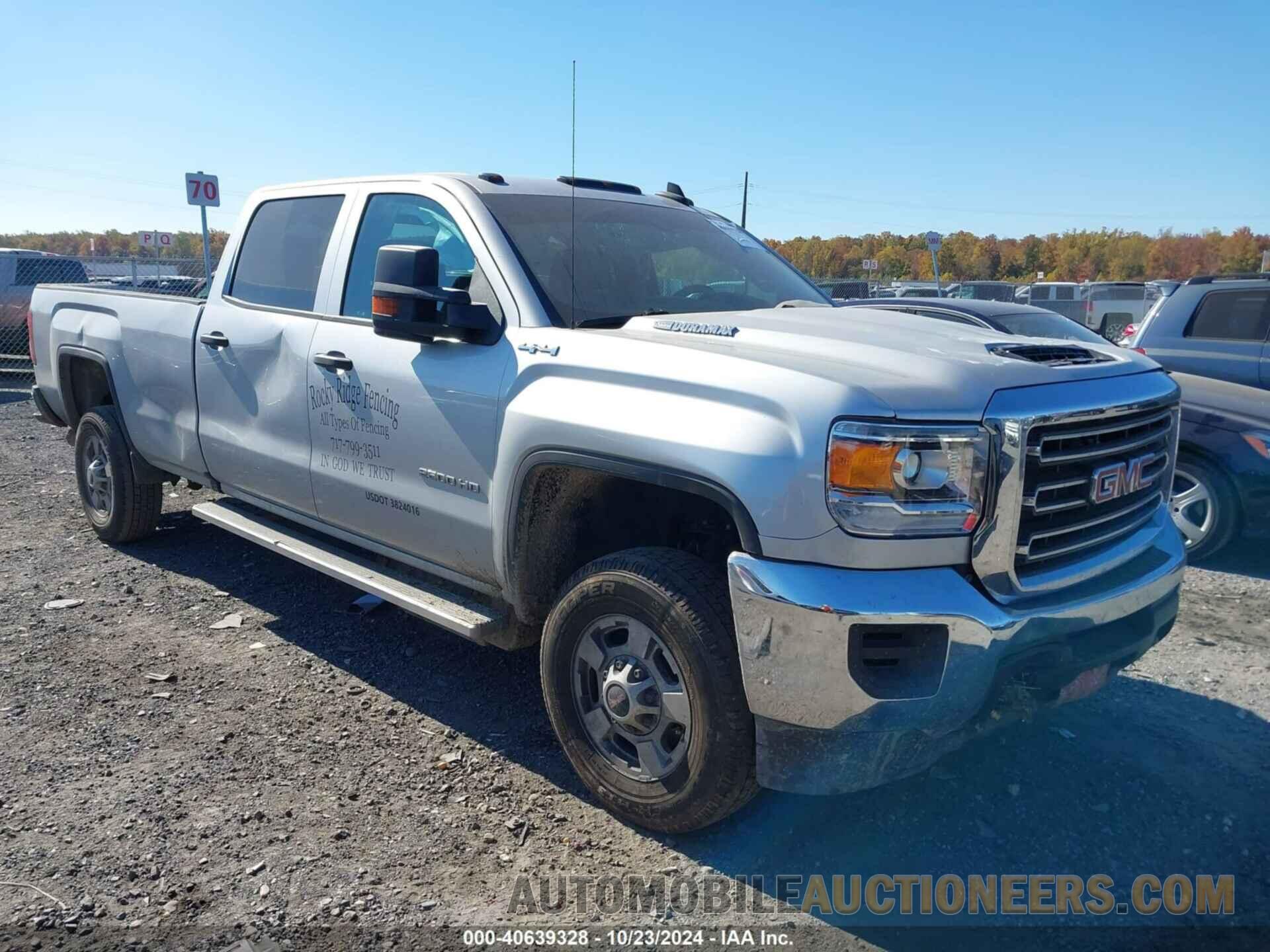 1GT12NEY7KF267727 GMC SIERRA 2500HD 2019