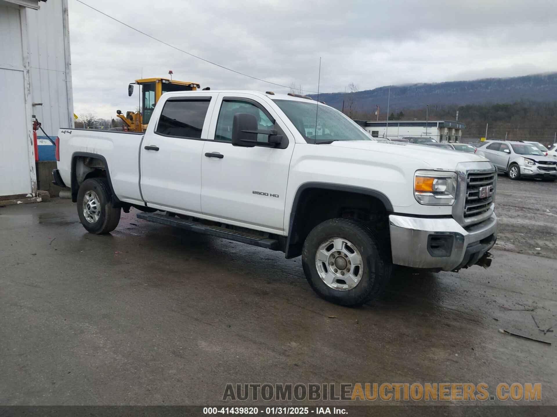 1GT12XE84FF117902 GMC SIERRA 2500HD 2015