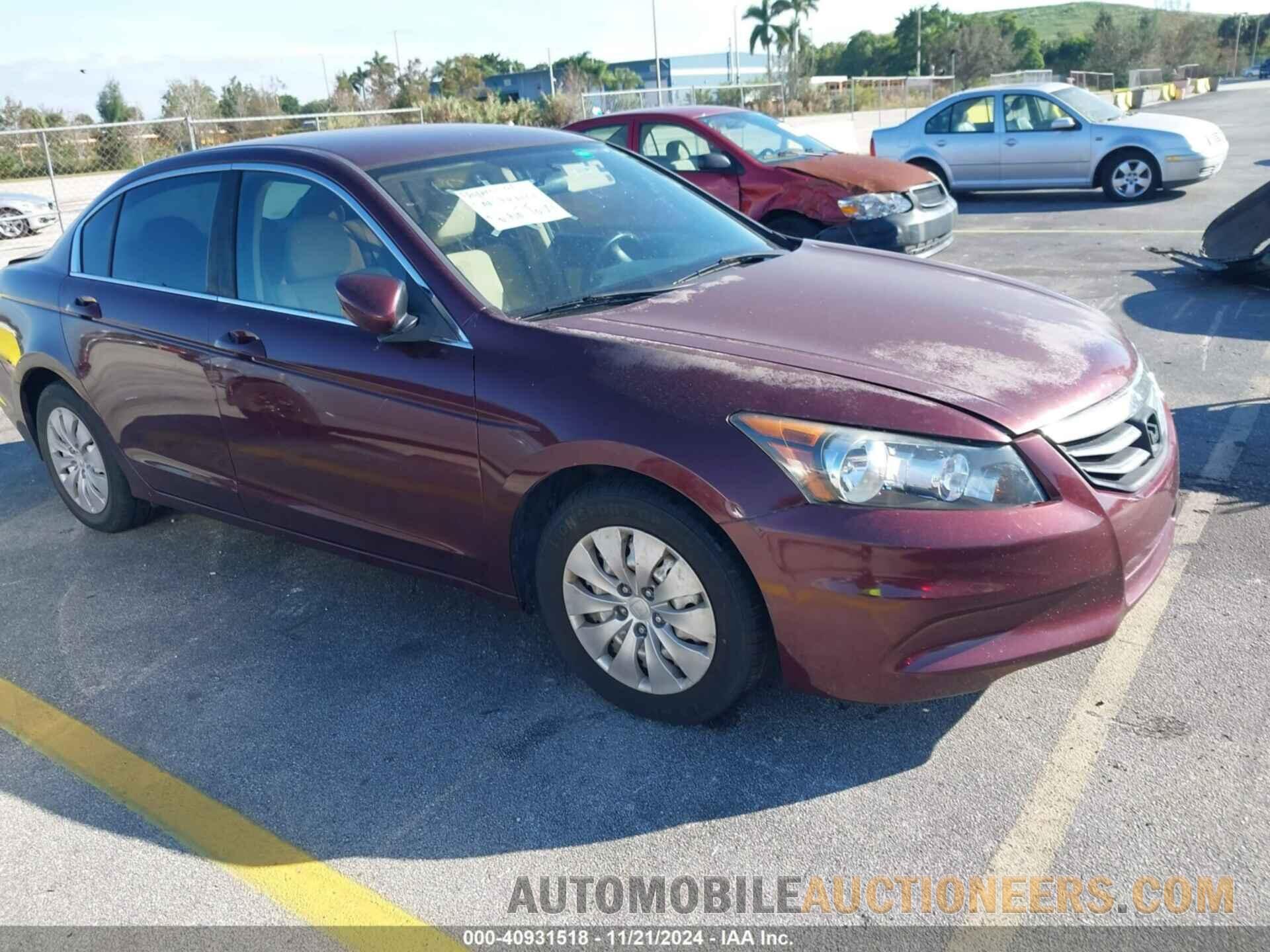 1HGCP2F33CA186784 HONDA ACCORD 2012