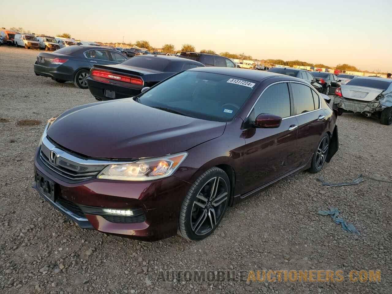 1HGCR2F10HA025261 HONDA ACCORD 2017