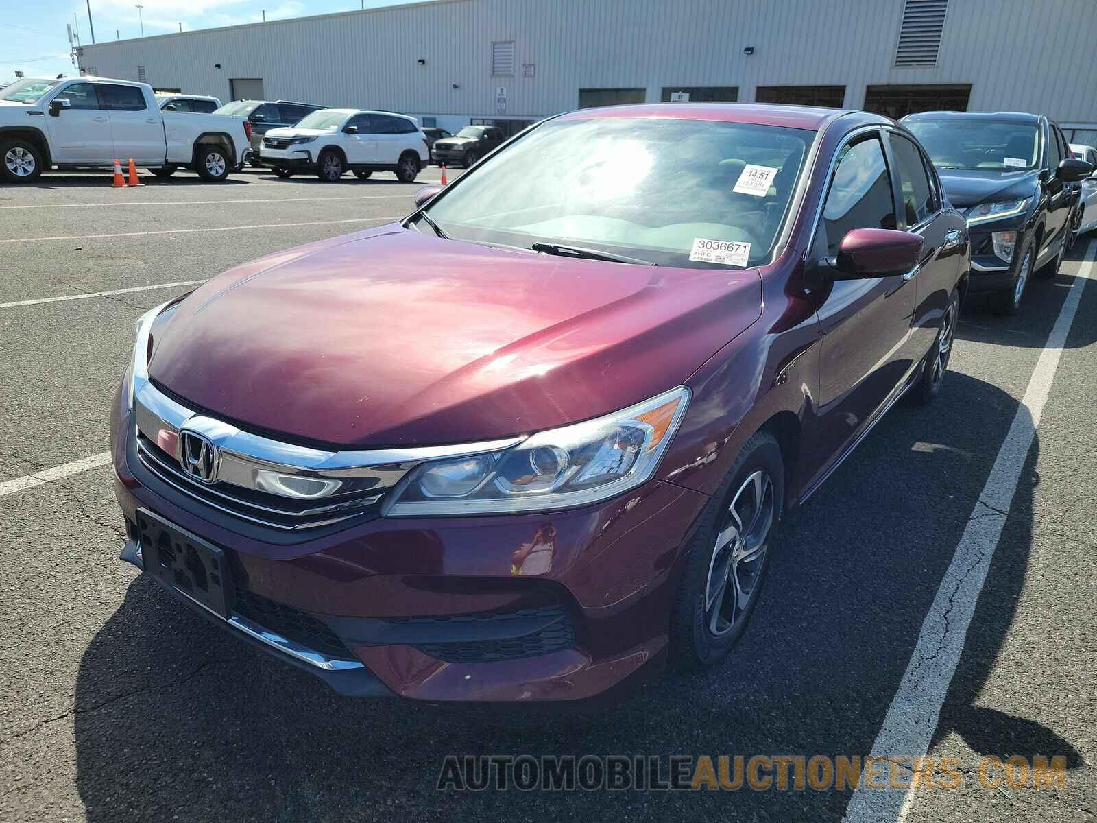 1HGCR2F30GA050726 Honda Accord Sedan 2016