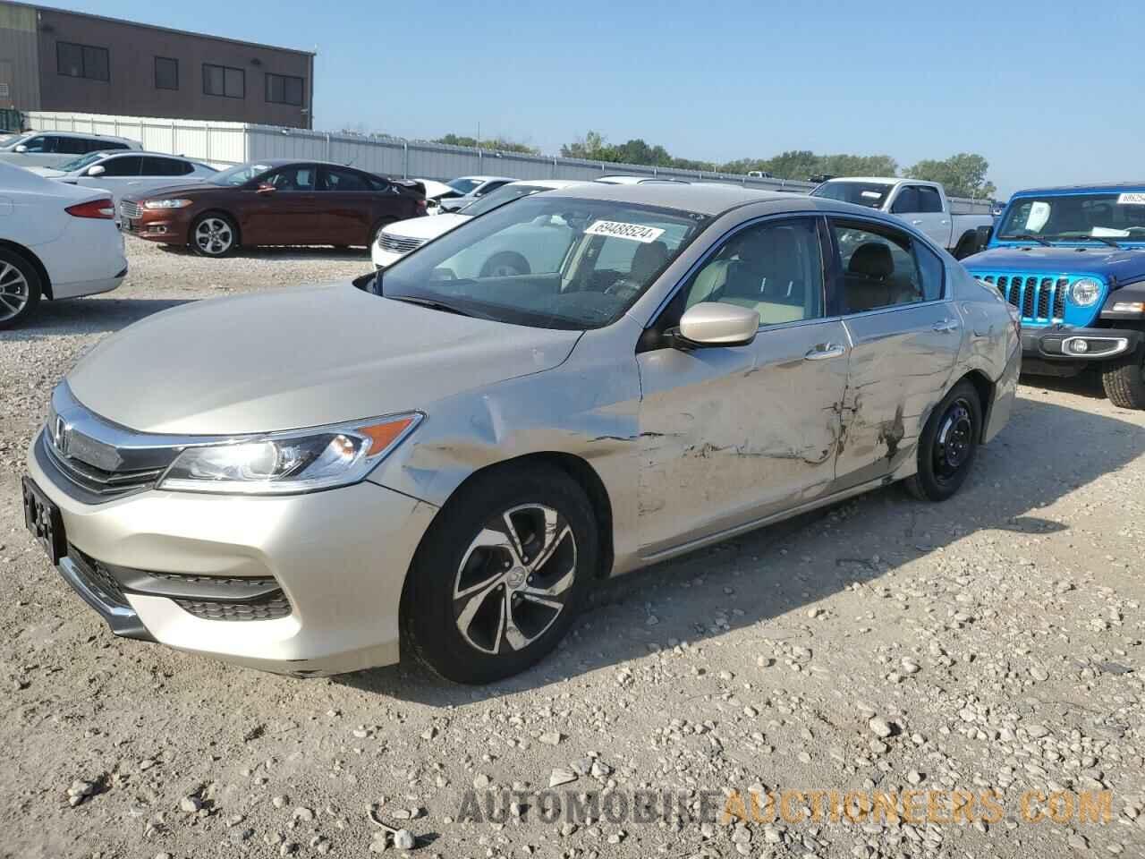 1HGCR2F33GA119537 HONDA ACCORD 2016