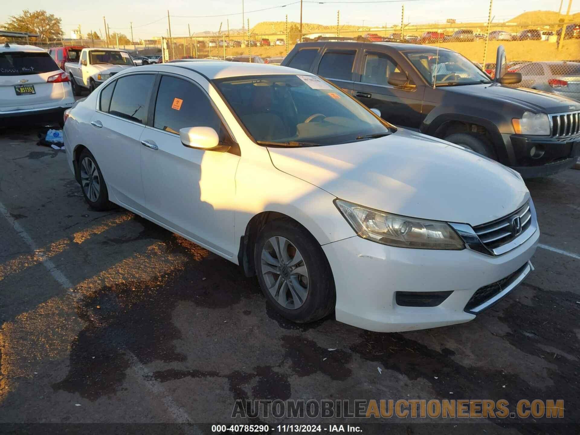 1HGCR2F34DA168001 HONDA ACCORD 2013