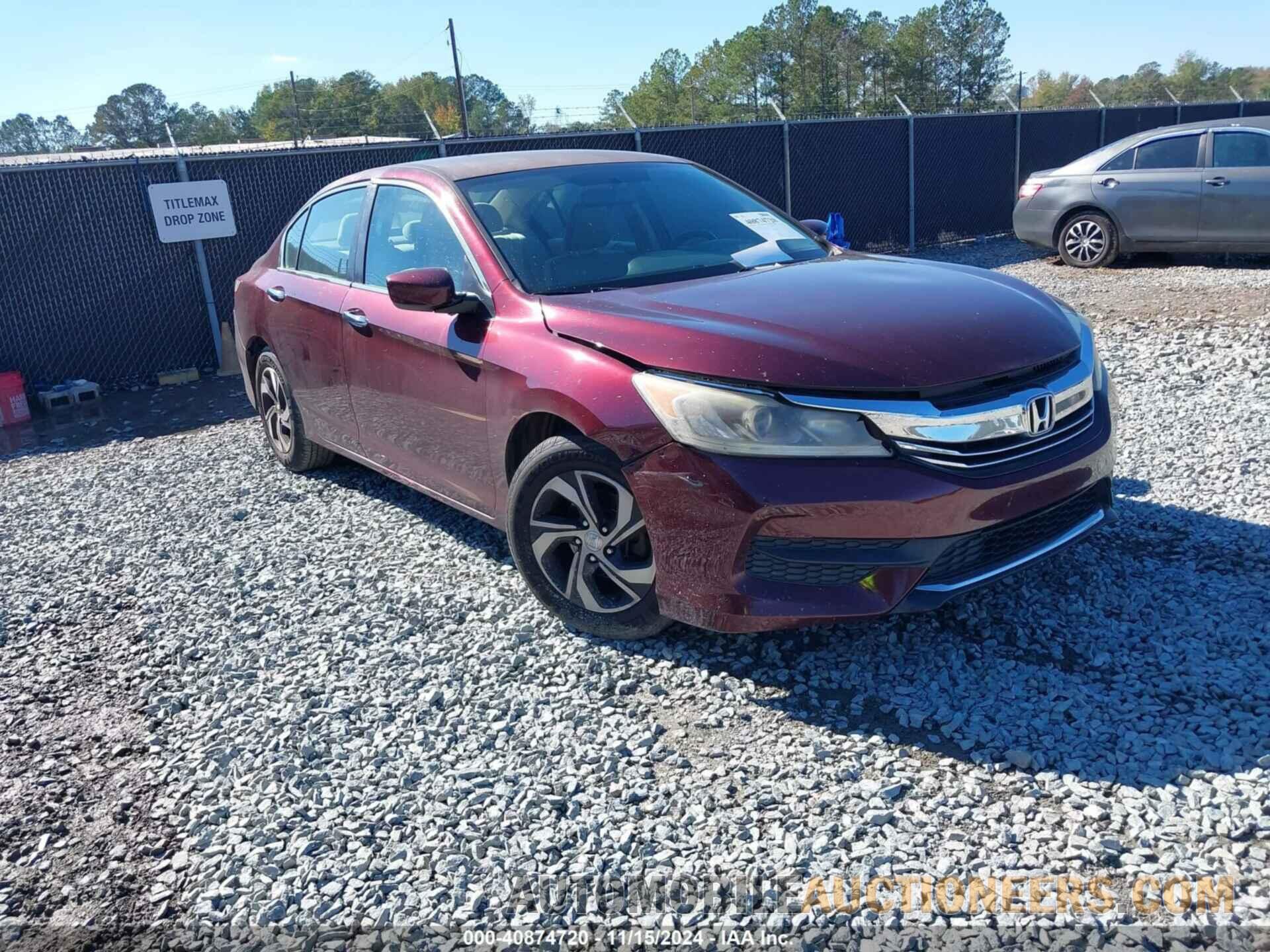 1HGCR2F36GA098957 HONDA ACCORD 2016