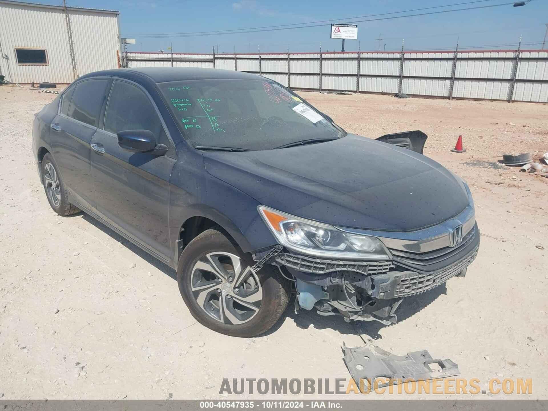 1HGCR2F37GA089121 HONDA ACCORD 2016