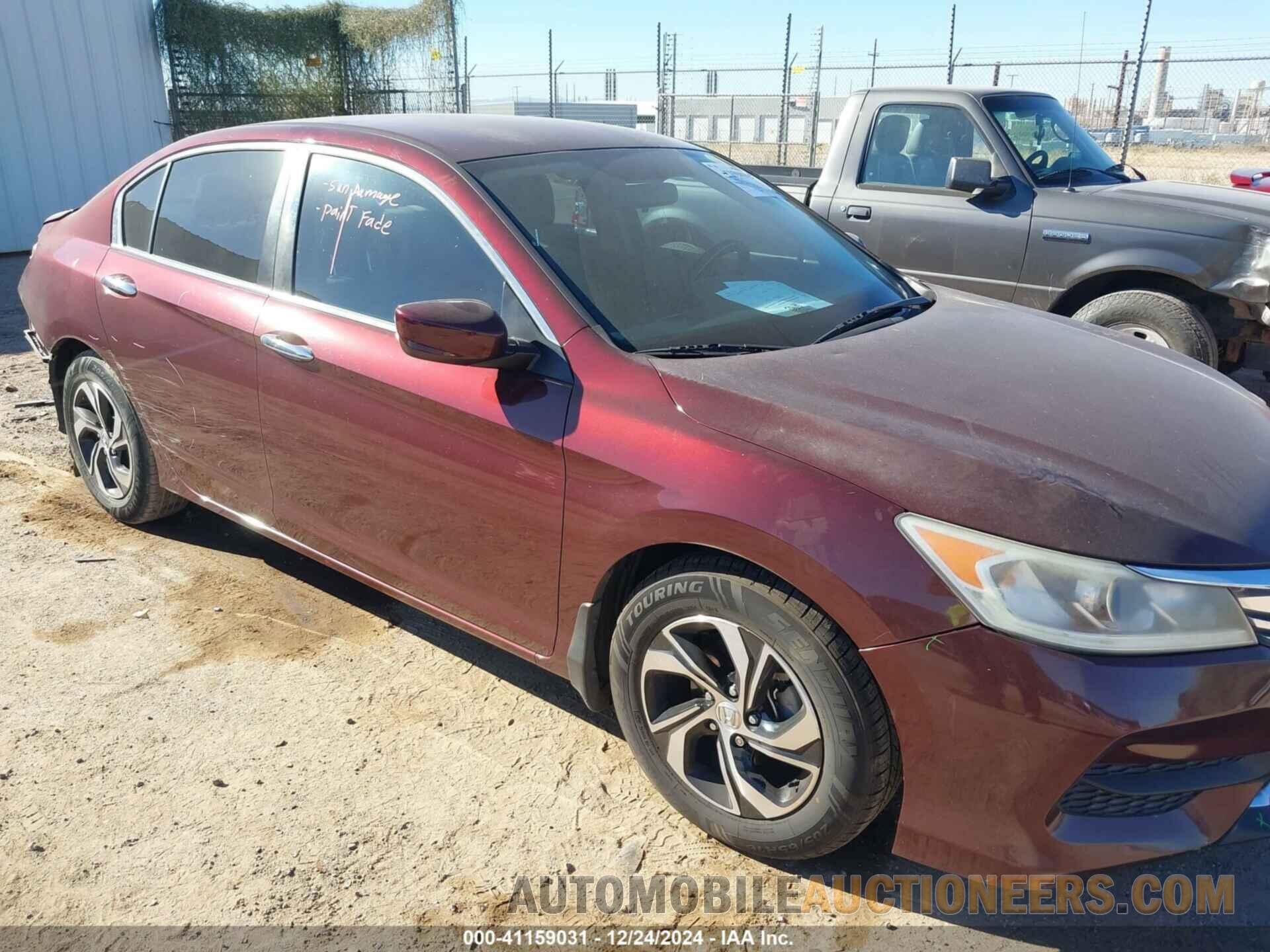 1HGCR2F38GA156017 HONDA ACCORD 2016