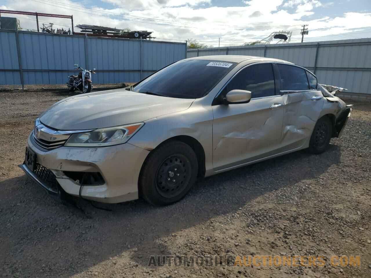 1HGCR2F39GA207654 HONDA ACCORD 2016