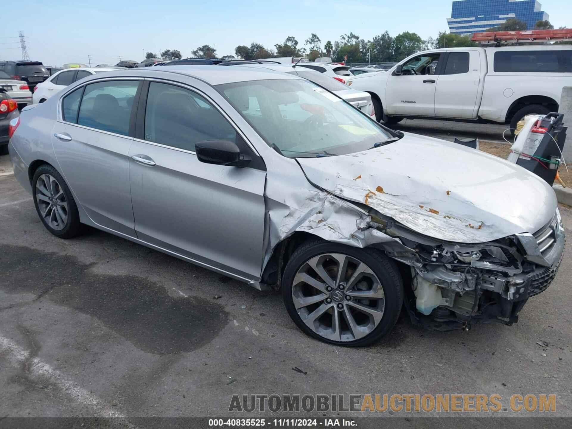 1HGCR2F50EA029146 HONDA ACCORD 2014