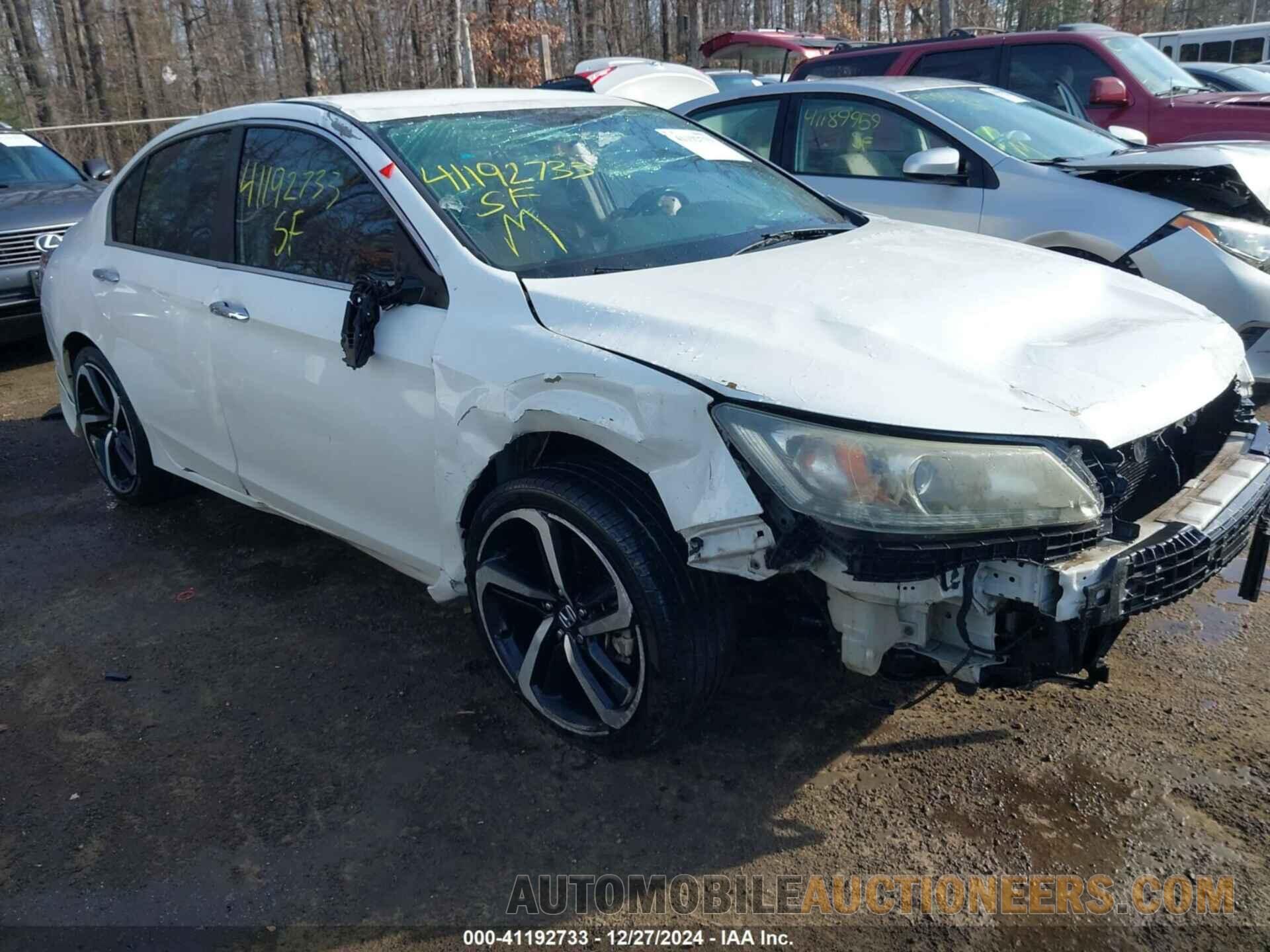 1HGCR2F50EA271841 HONDA ACCORD 2014