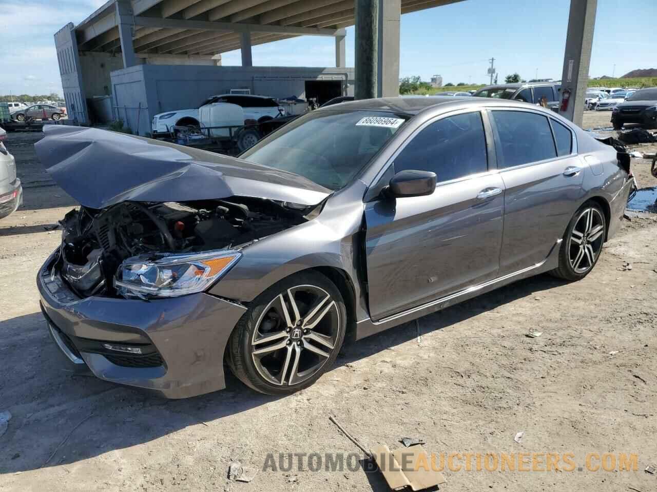 1HGCR2F50GA058584 HONDA ACCORD 2016