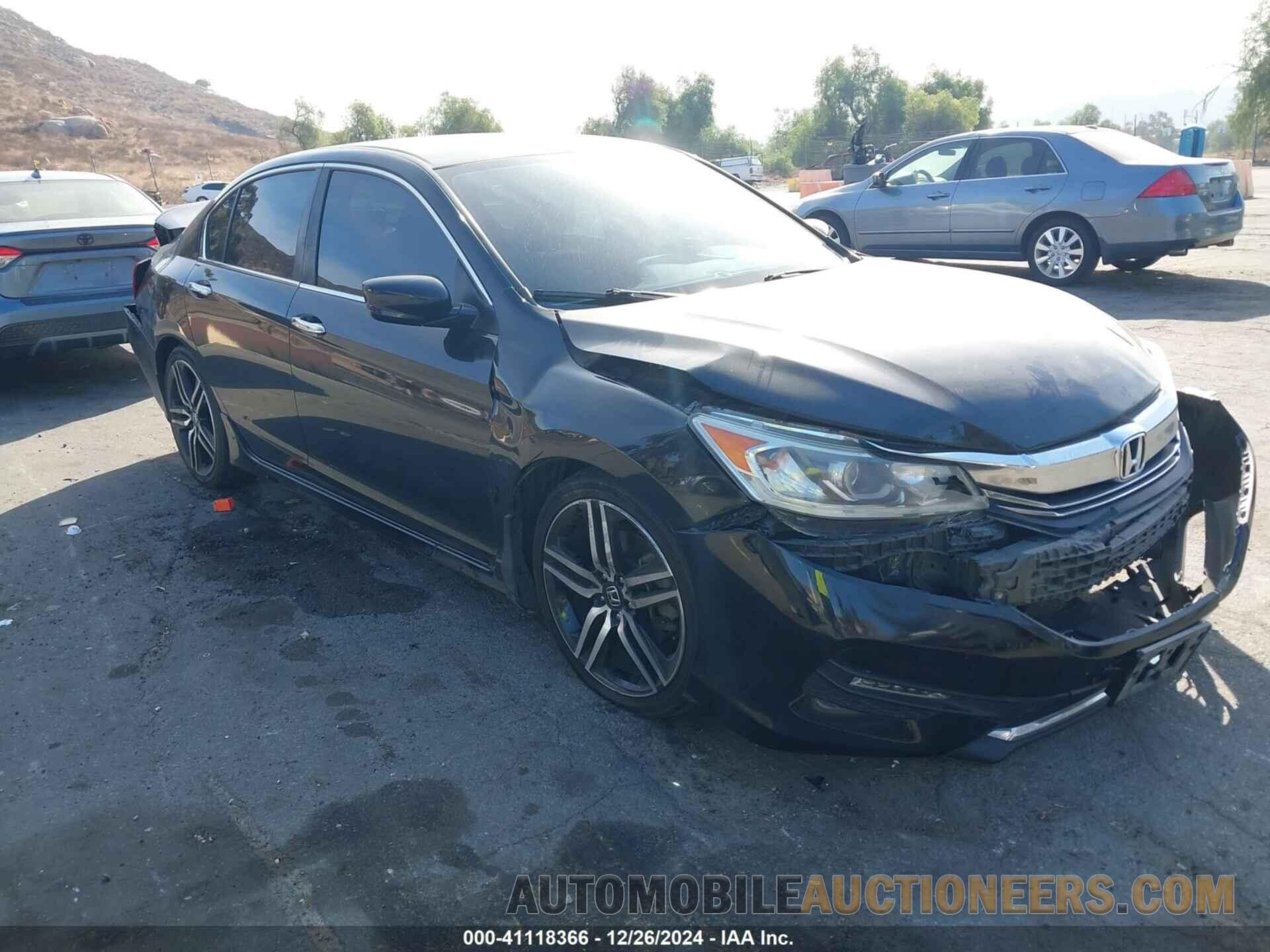 1HGCR2F50GA229172 HONDA ACCORD 2016